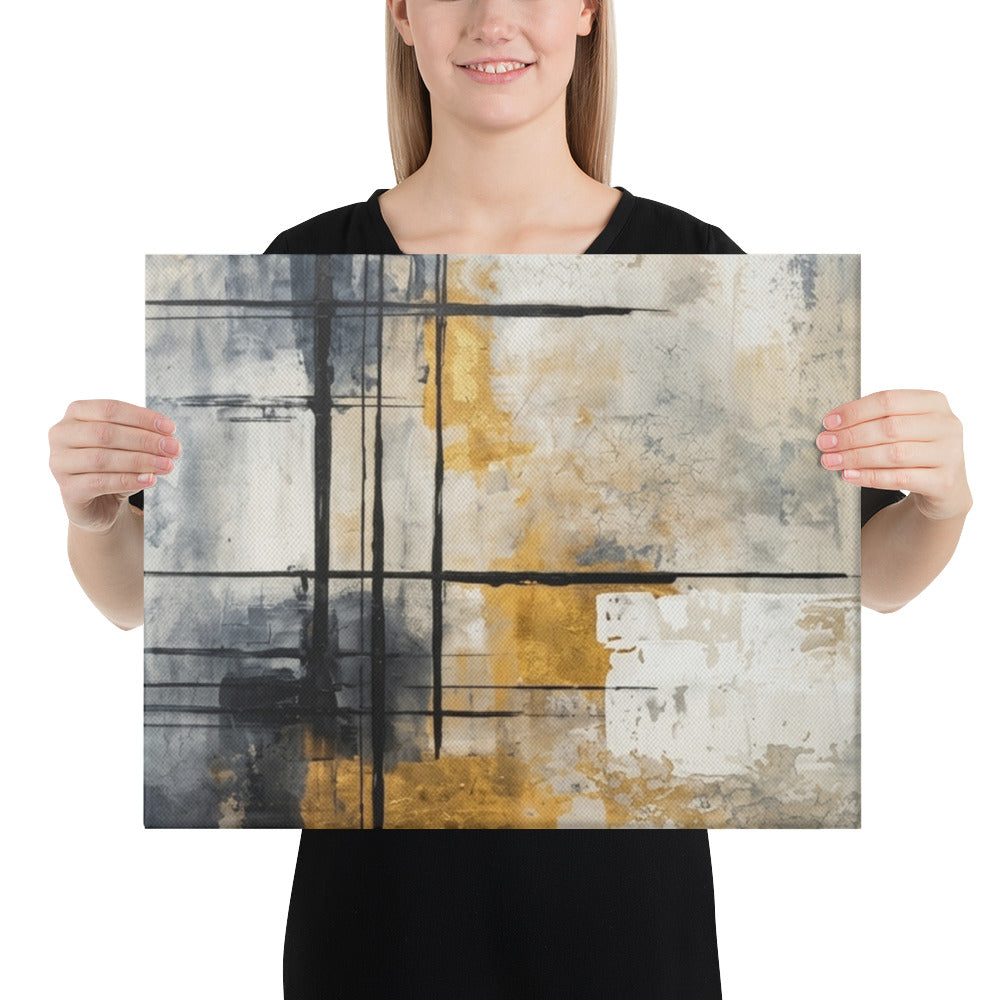 Elite canvas print with product details shown in 14 x 14 inch universal size