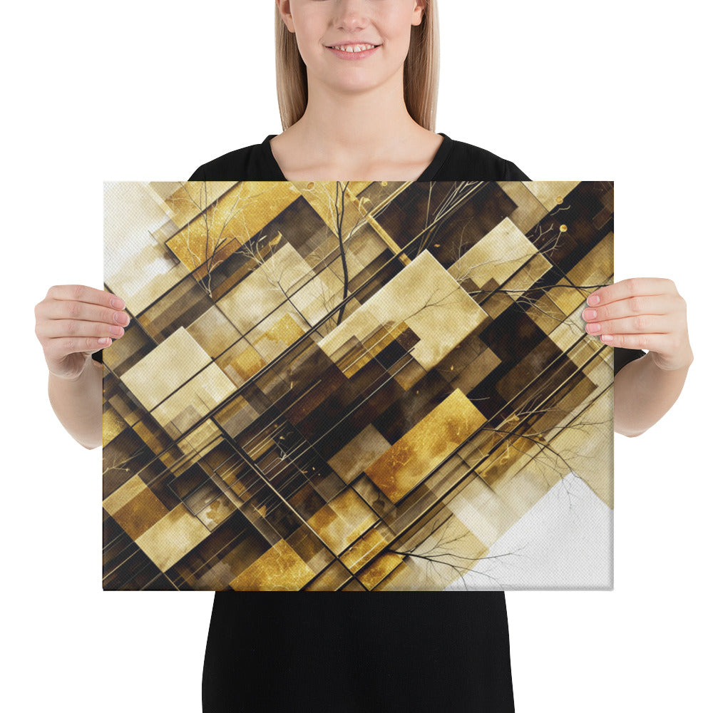Helios framed canvas print wall display image in 14 x 14 inch universal size