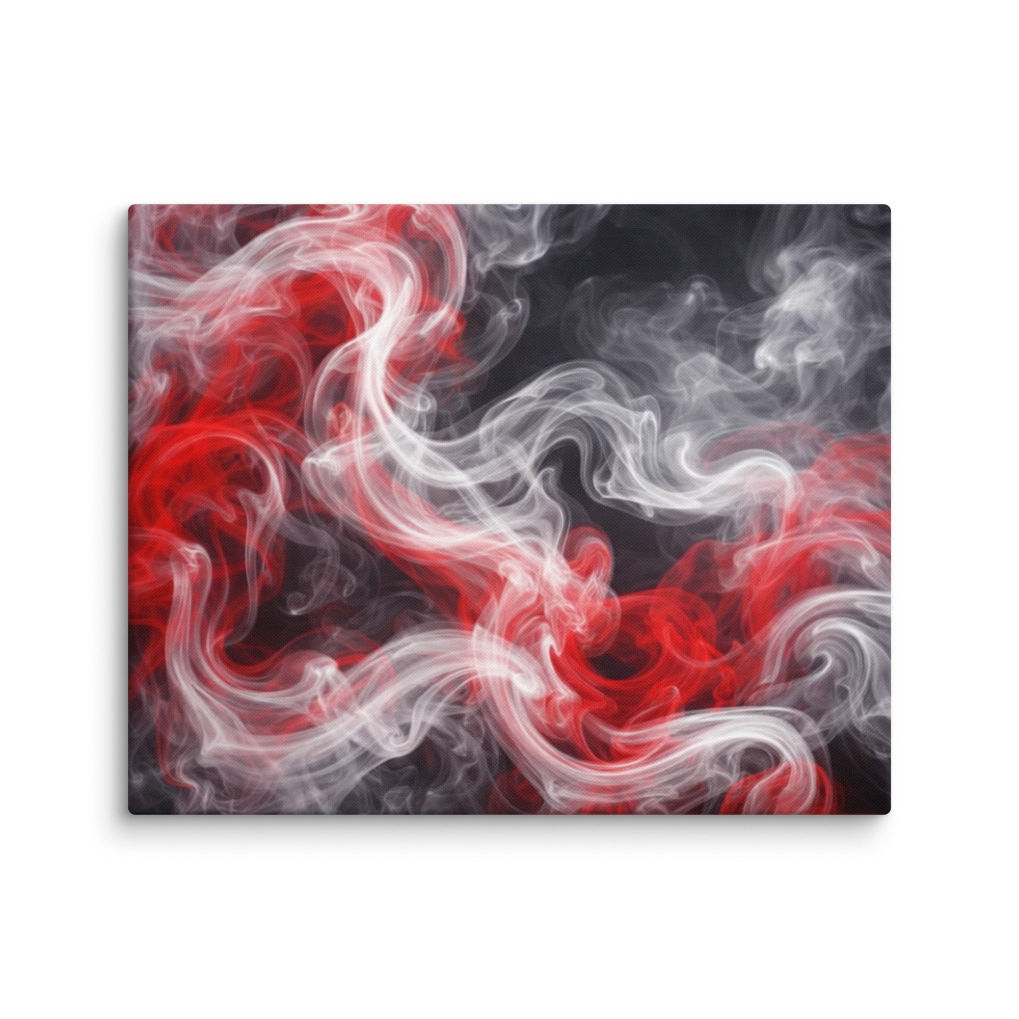 Charged canvas print with product details shown in 16 x 20 inch universal size