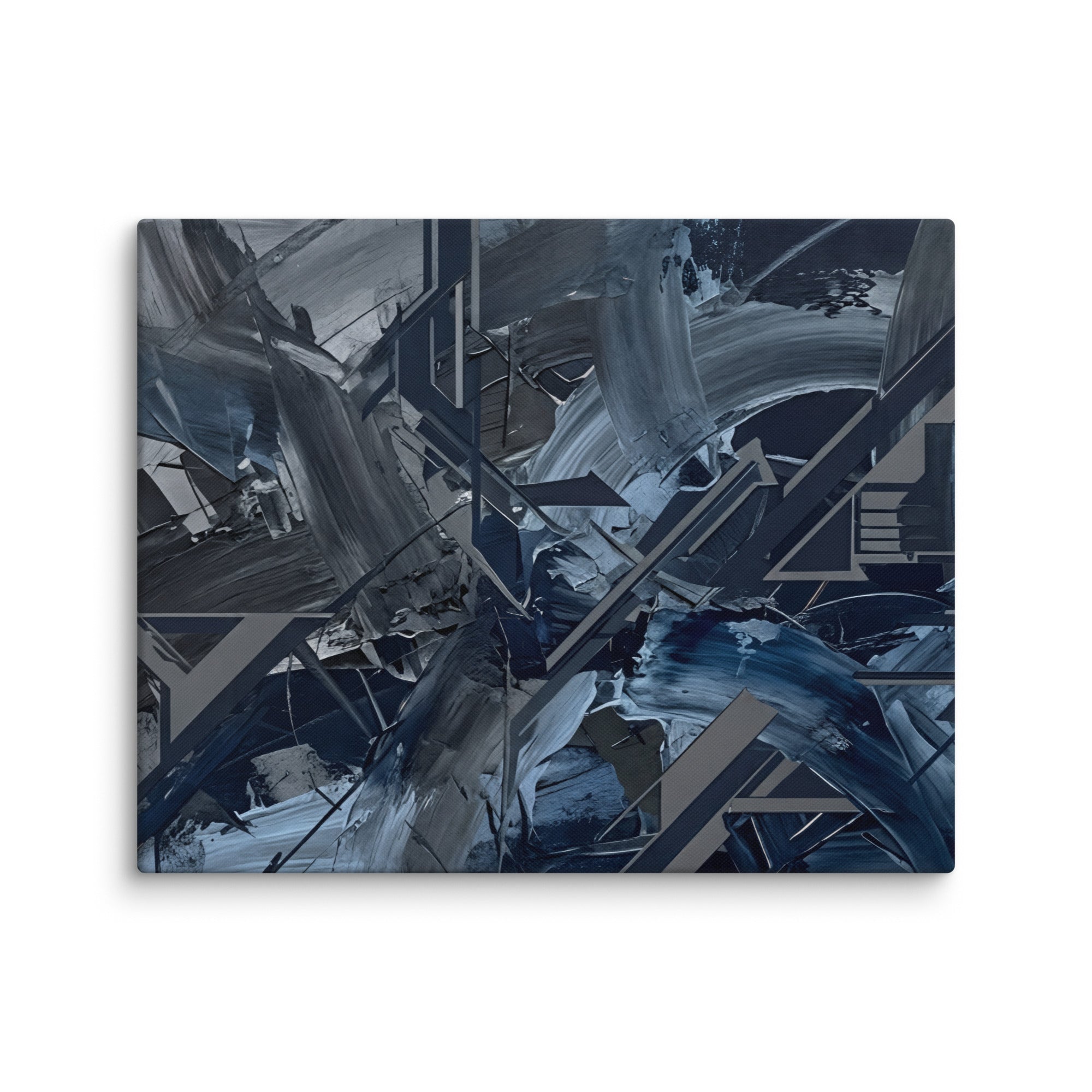 Torrent canvas urban product image in 40 x 55 inch statement piece