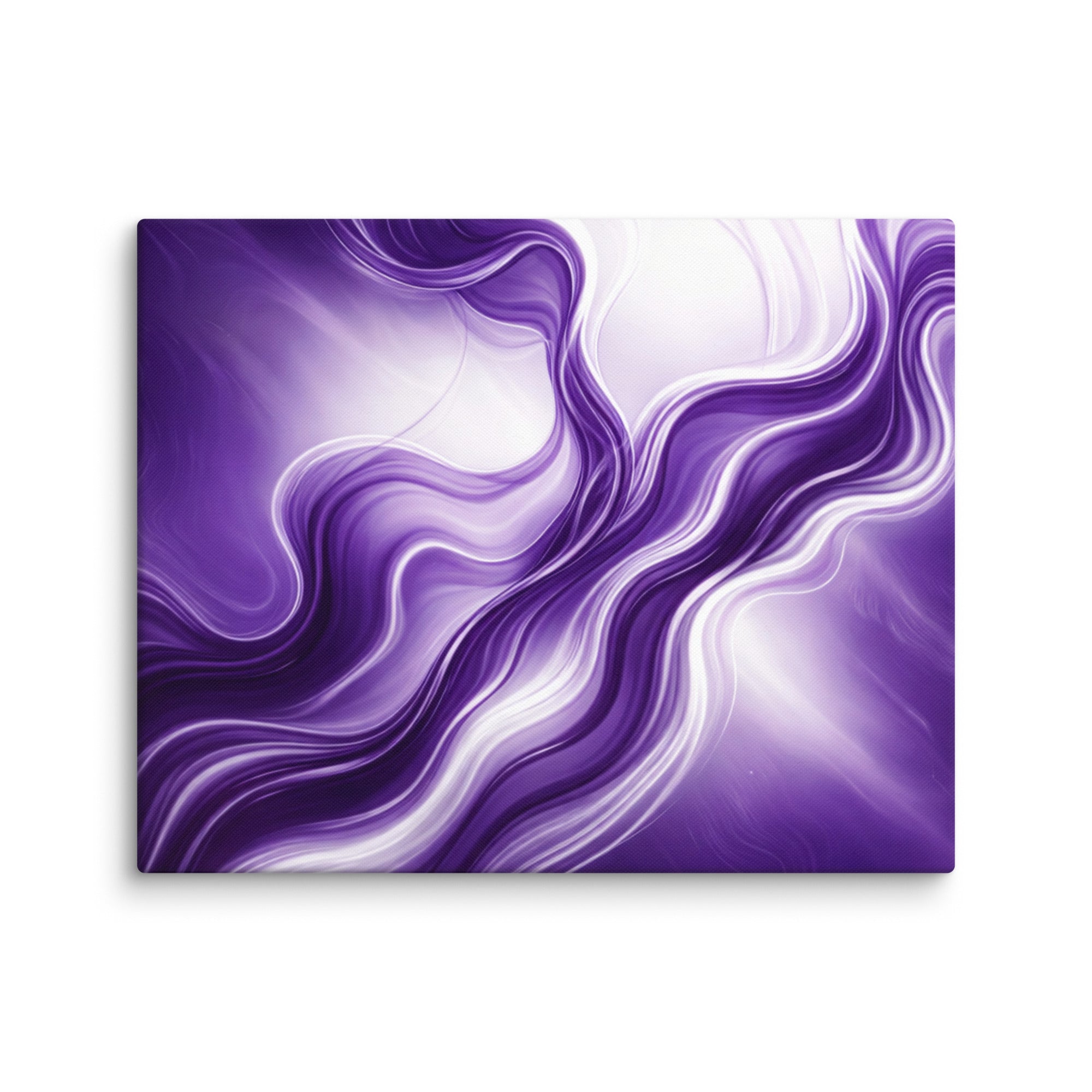 Silk canvas print product mockup in 40 x 55 inch statement piece