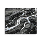 Basalt canvas print product view in 32 x 48 inch statement piece