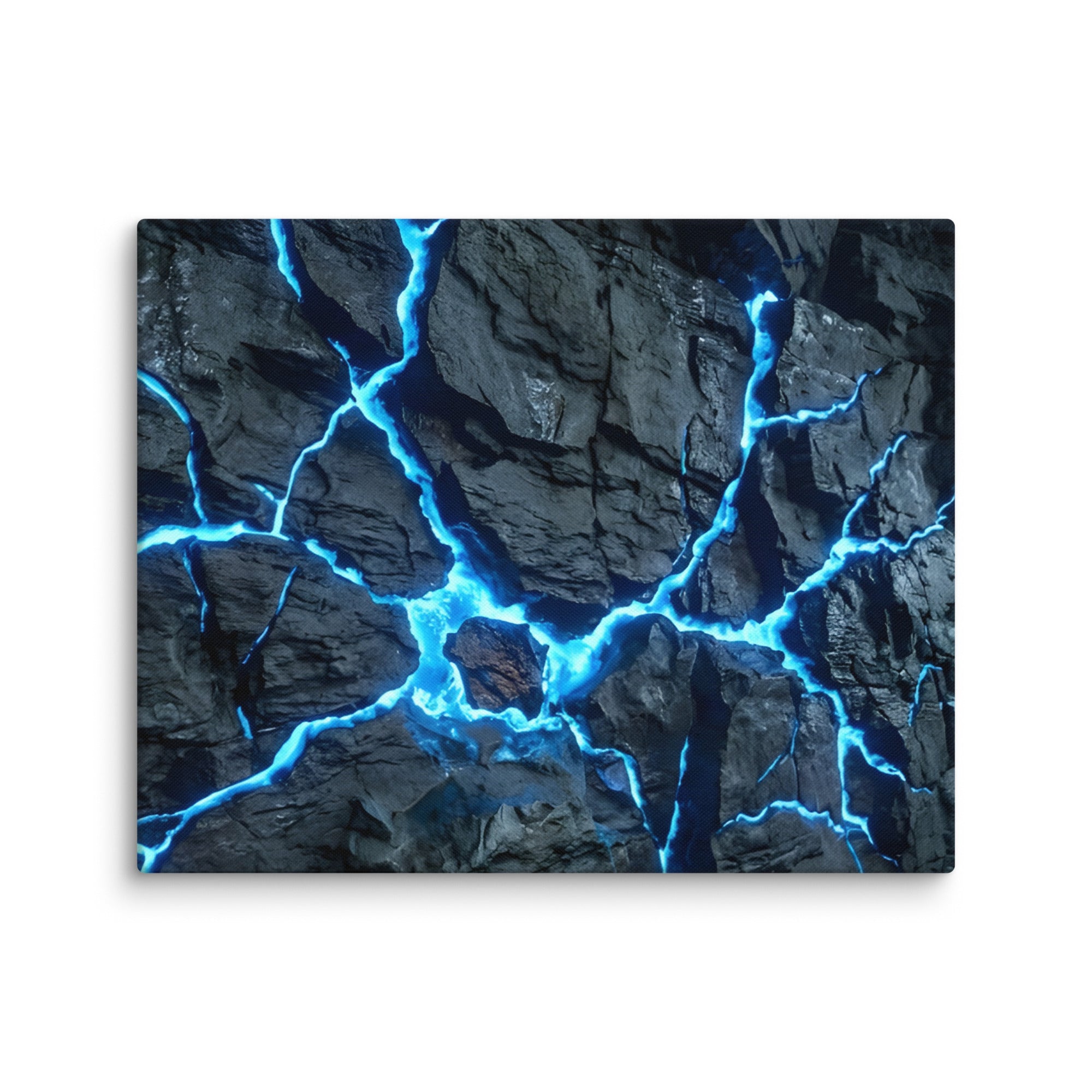 Vesicle canvas print, wall display view in 40 x 55 inch statement piece