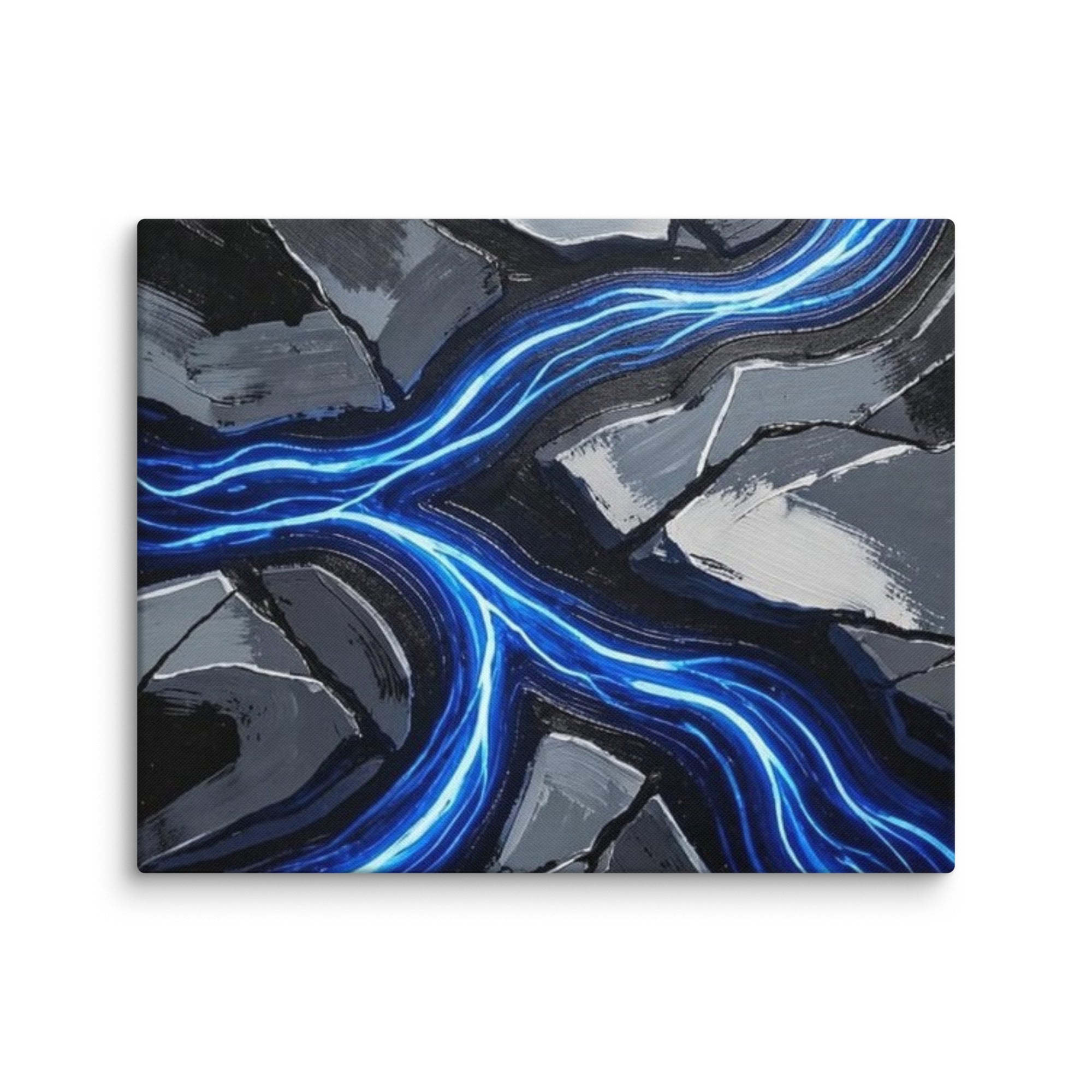 Viscous canvas print, wall display view in 40 x 55 inch statement piece