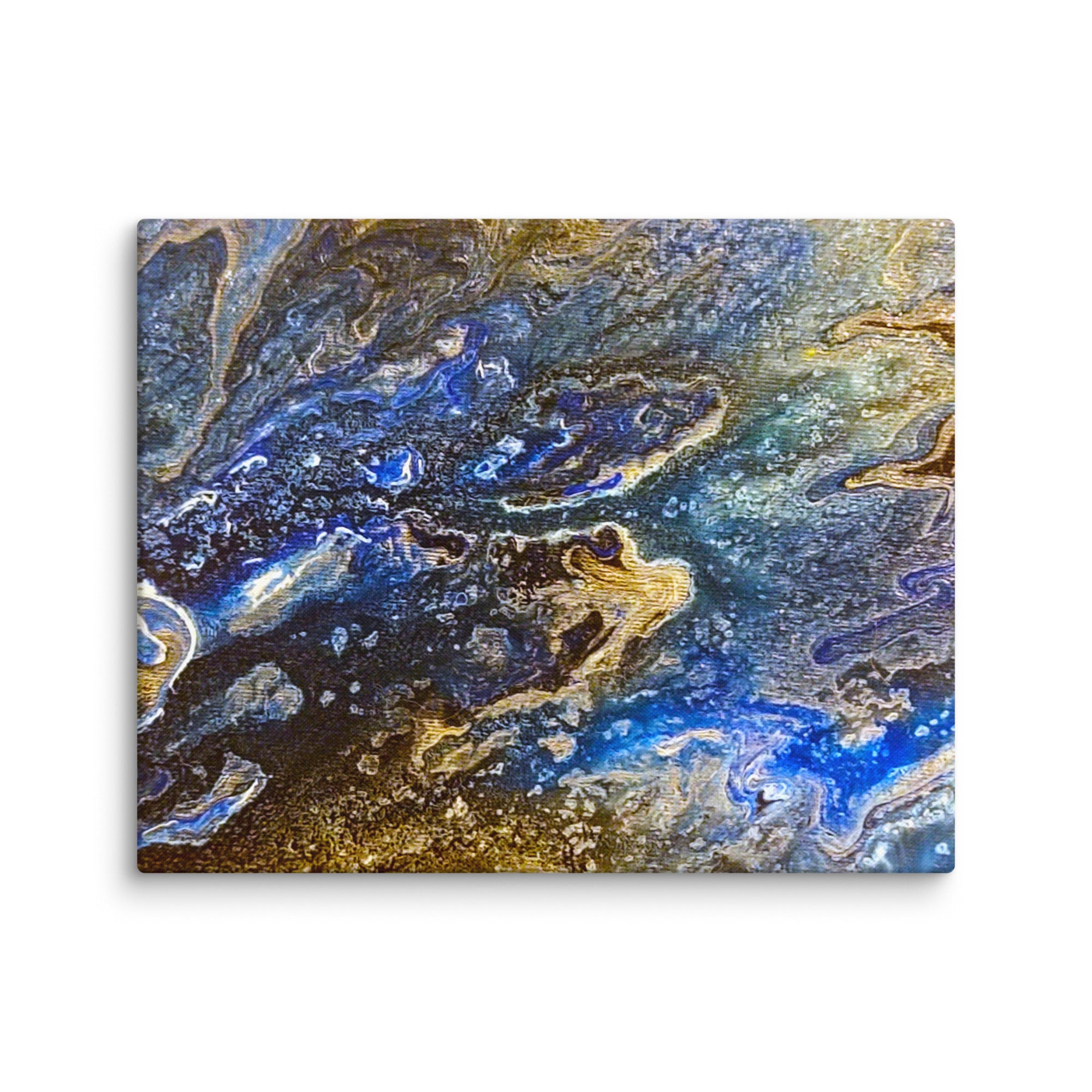 Distant Life canvas print wall display image in 37 x 37 inch statement piece