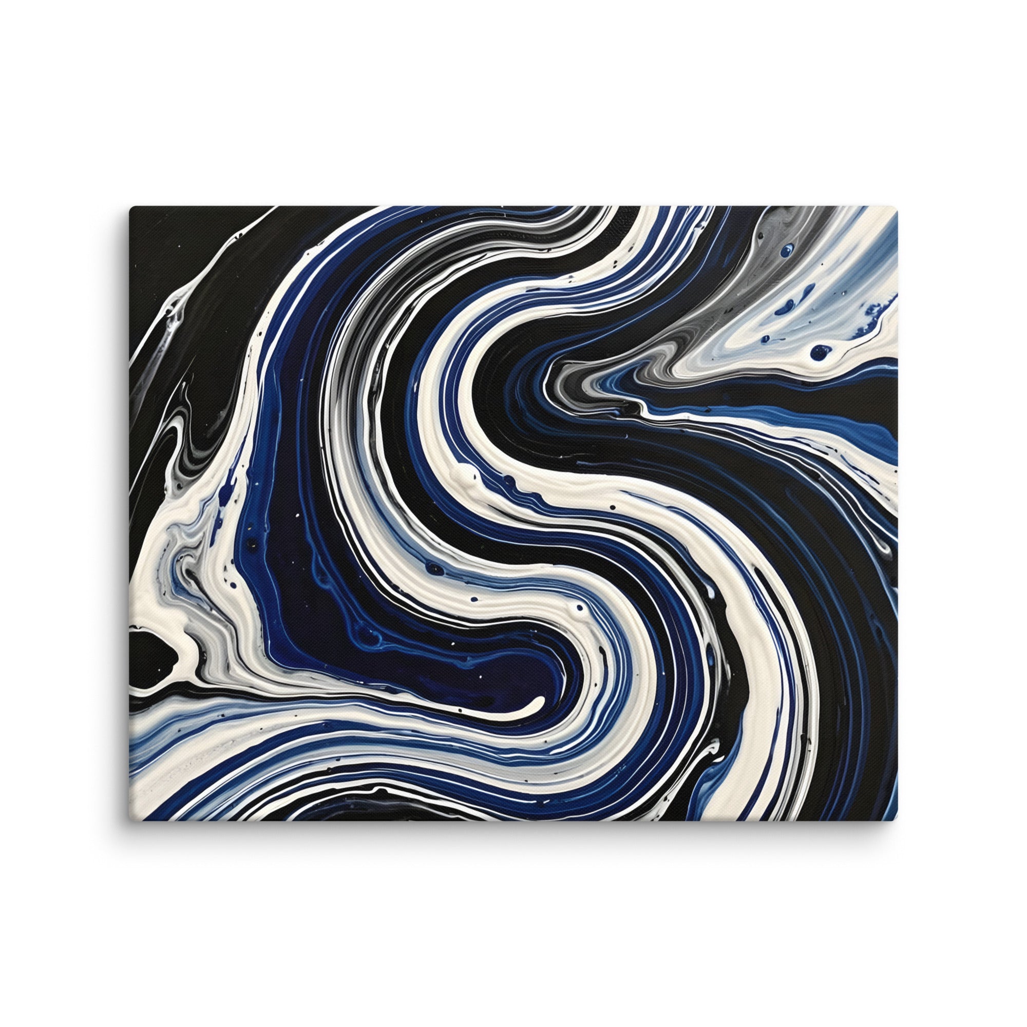 Midnight Surge canvas print wall display image in 37 x 37 inch statement piece