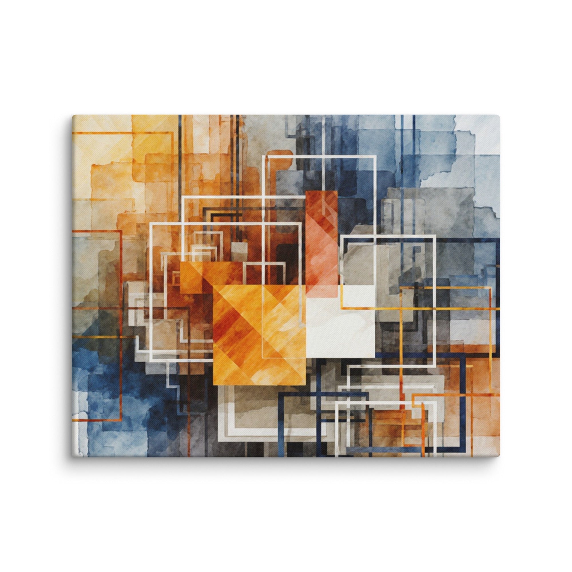 Reticle canvas print wall display image in 37 x 37 inch statement piece