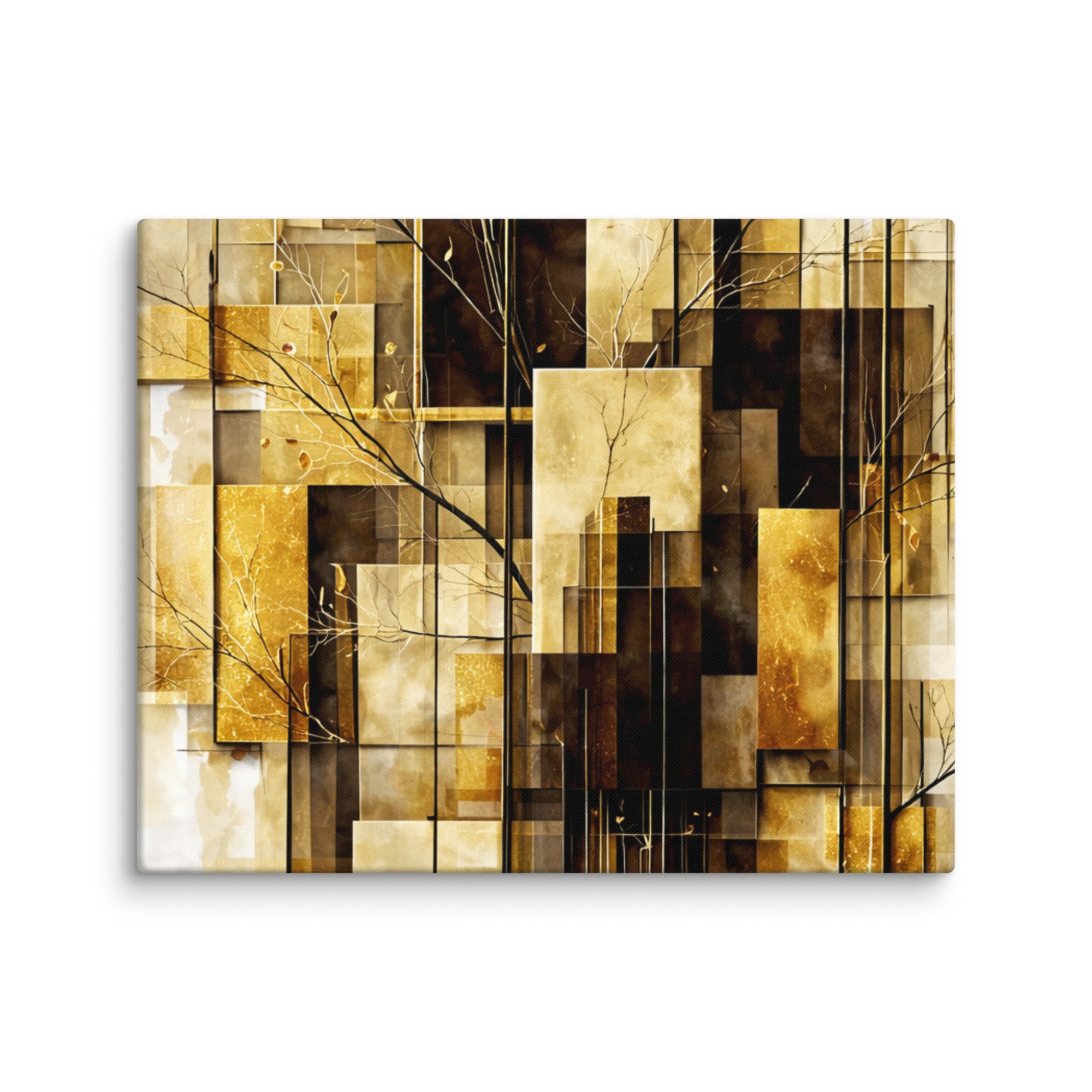 Altin canvas print product mockup in 40 x 55 inch statement piece