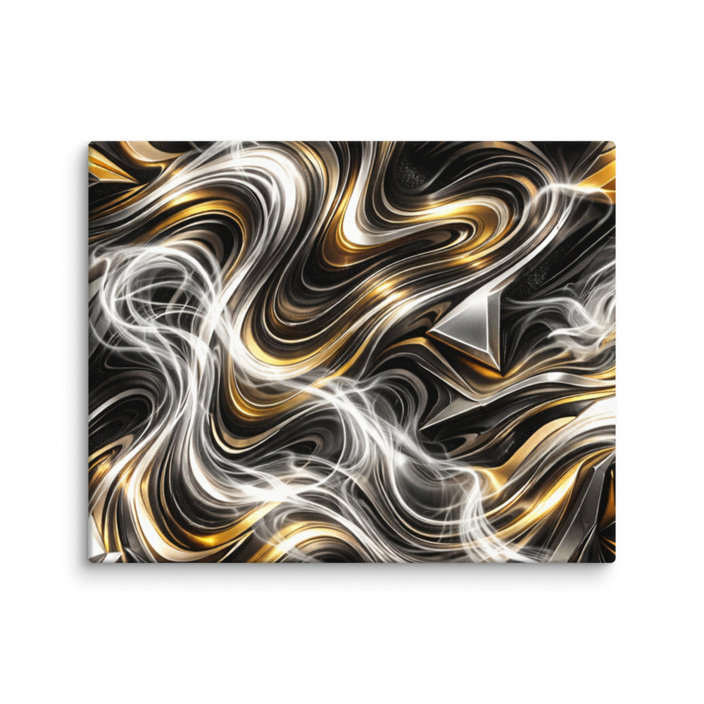 Ouro canvas print wall display image in 37 x 37 inch statement piece