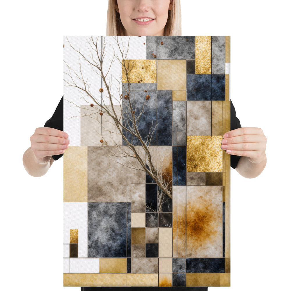 Scorie canvas print wall display image in 12 x 36 inch large size