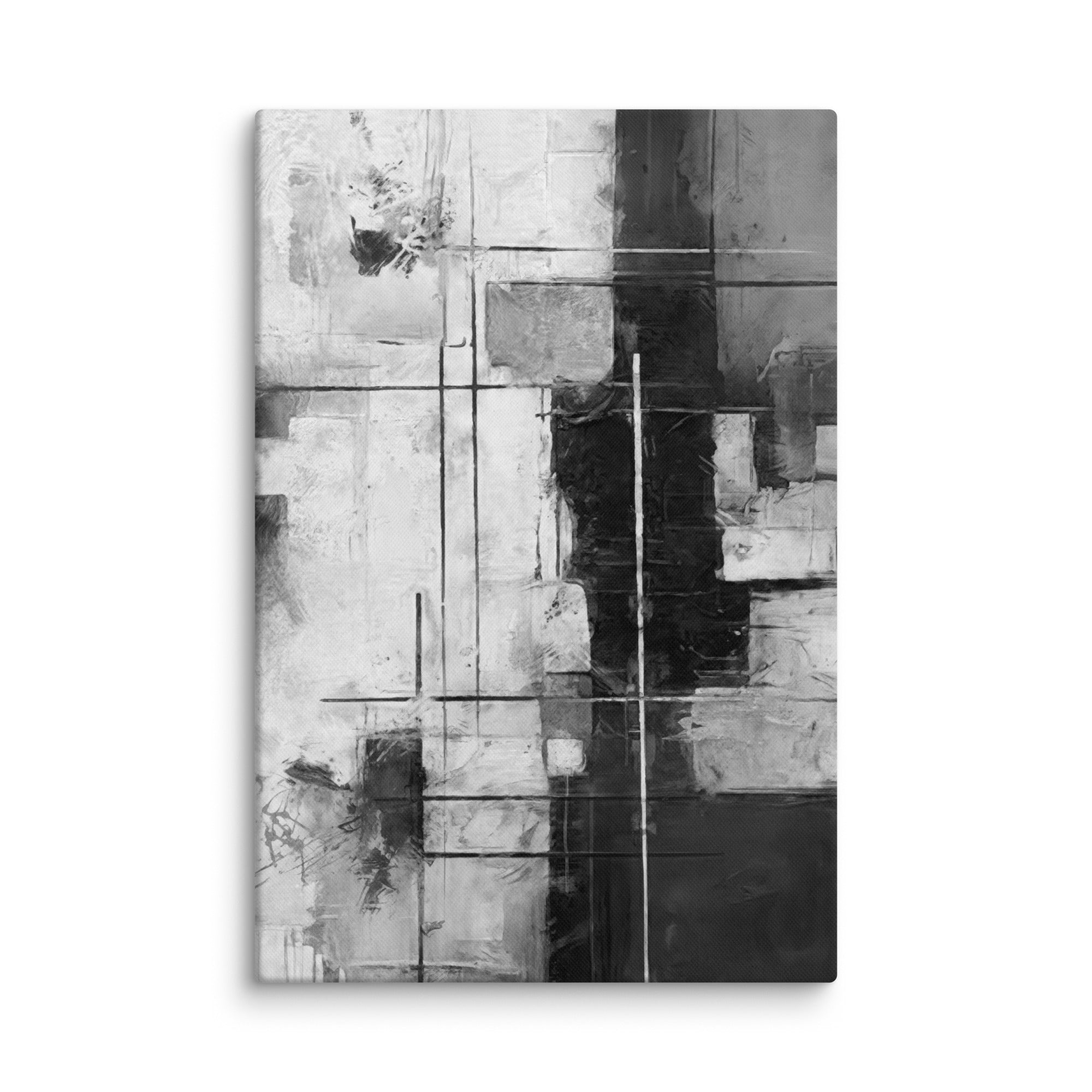 Beware canvas urban product mockup in 16 x 24 inch universal size