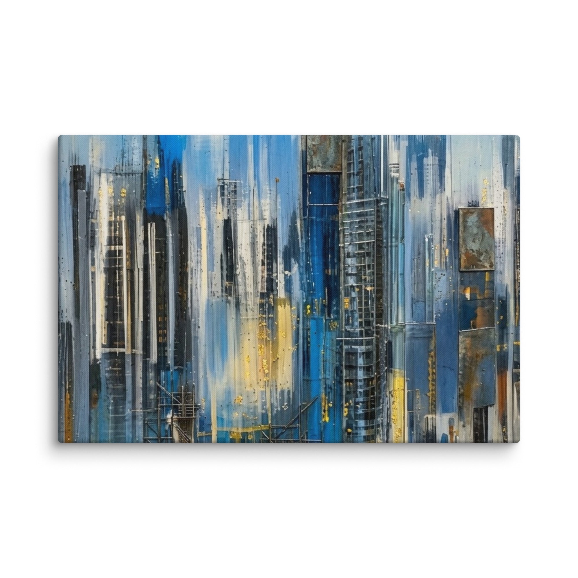 Facade canvas print front-facing product image in 14 x 14 inch universal size