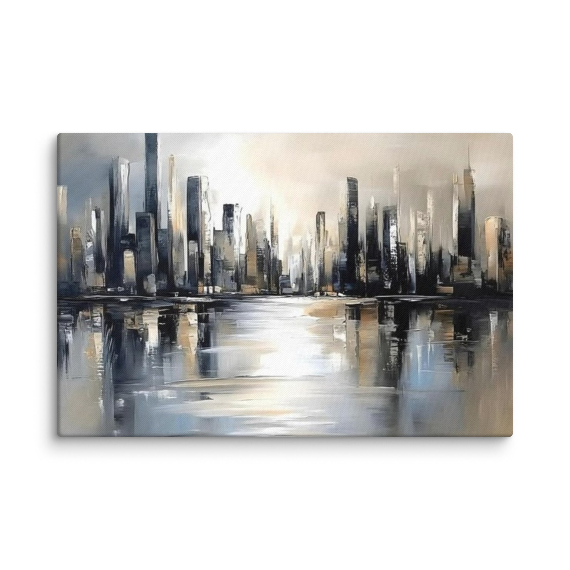 Sharps canvas print with product details shown in 11 x 14 inch universal size