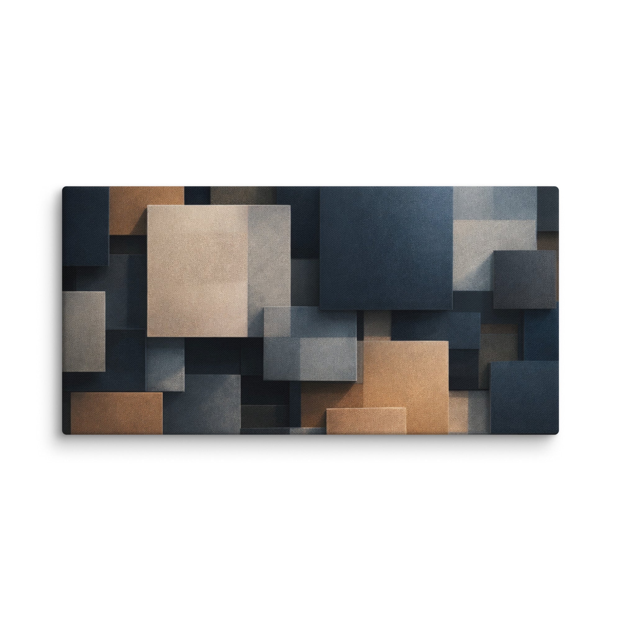 Monolith canvas print, wall display view in 12 x 12 inch universal size