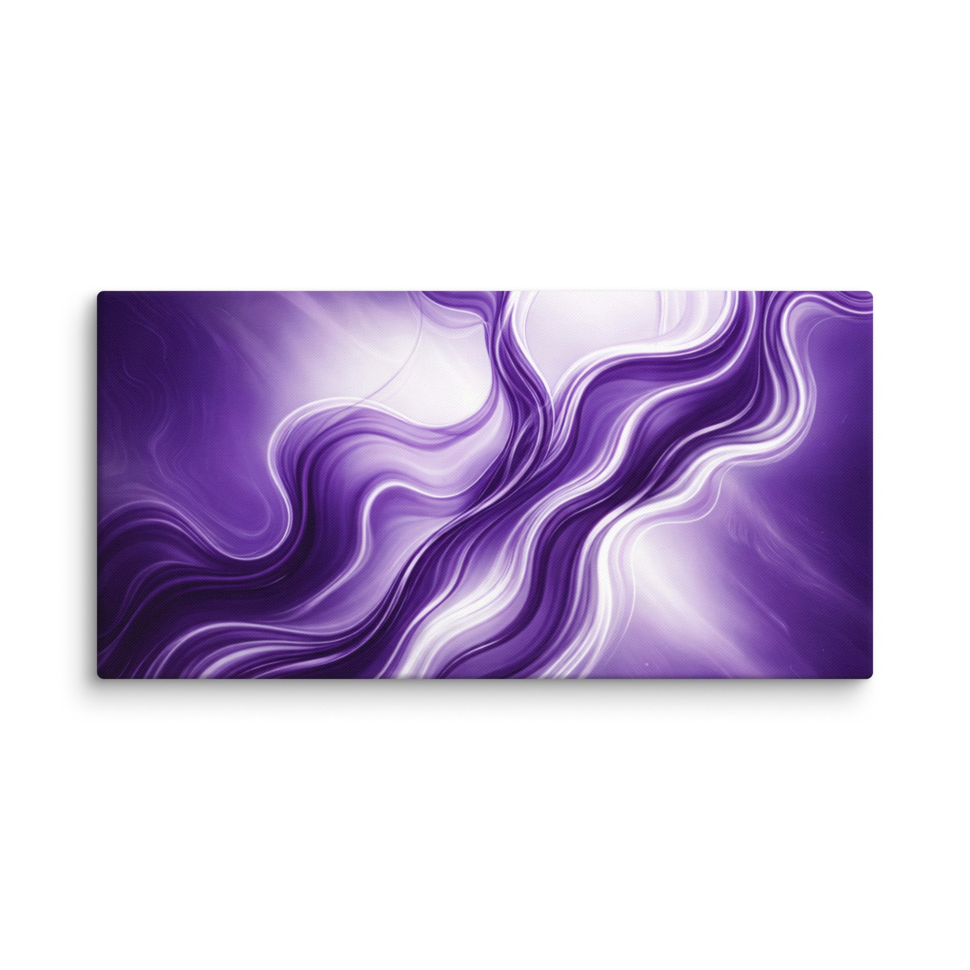 Silk canvas print shown in wall display view in 12 x 18 inch universal size