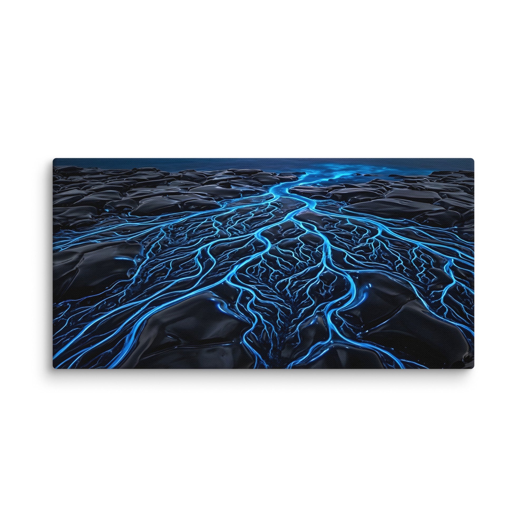 Caldera canvas print with product details shown in 20 x 24 inch large size