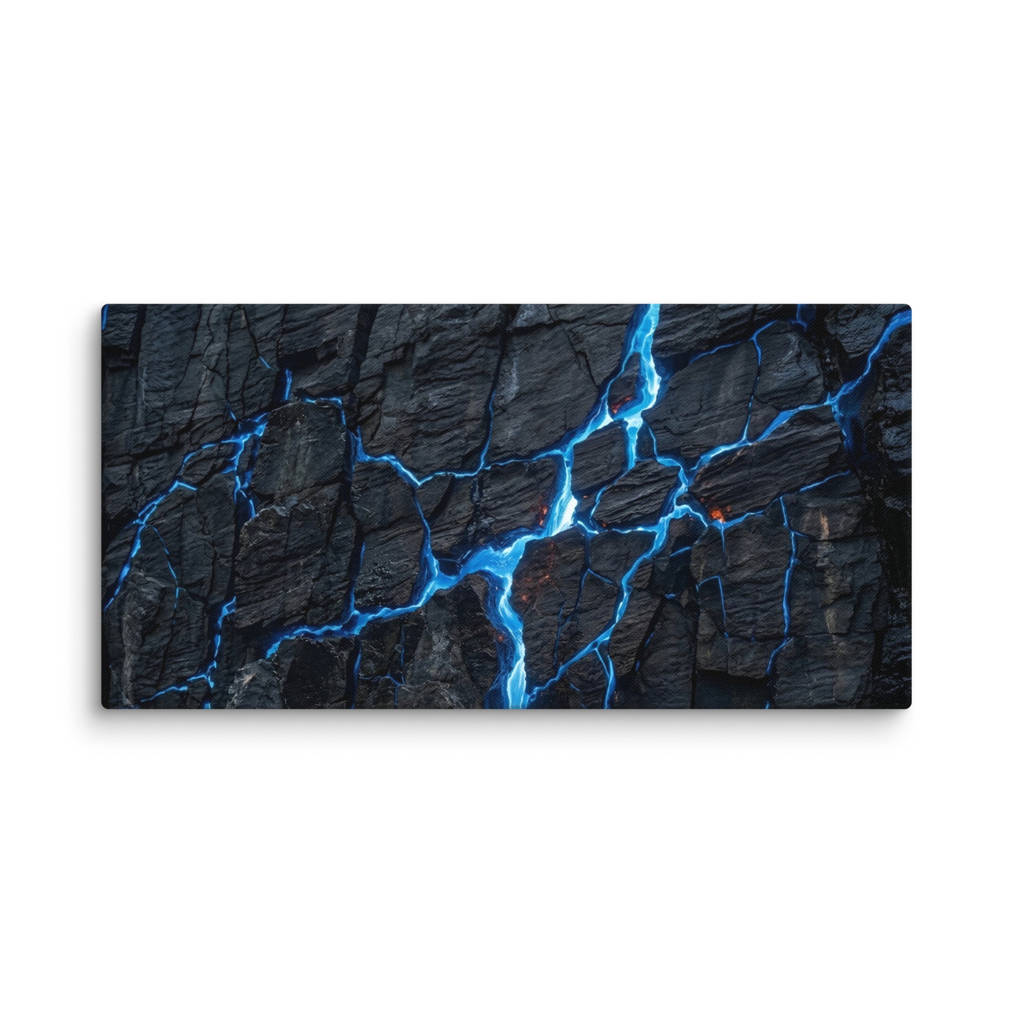 Effusions canvas print, wall display view in 20 x 24 inch large size
