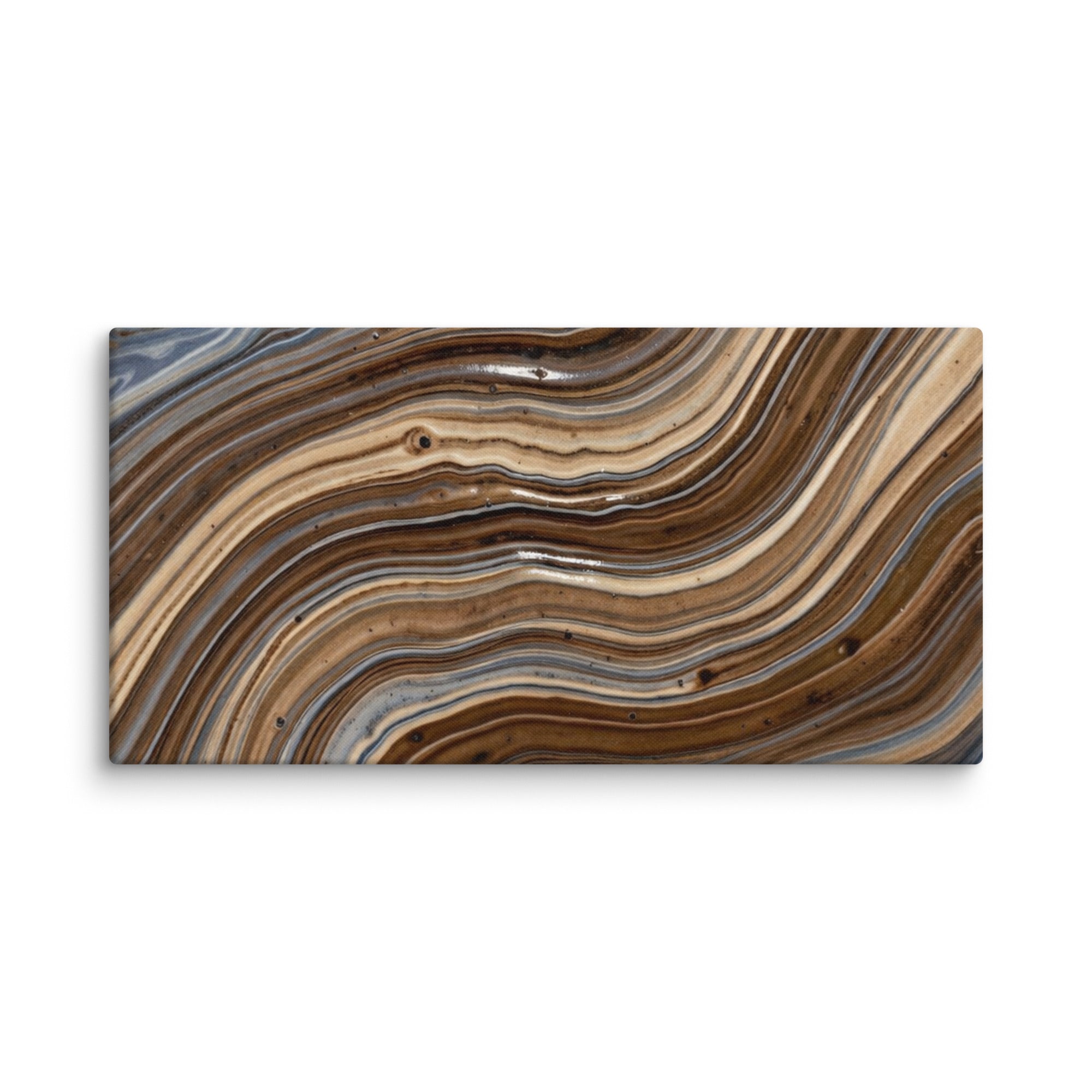 Dunes canvas print, wall display view in 16 x 16 inch universal size