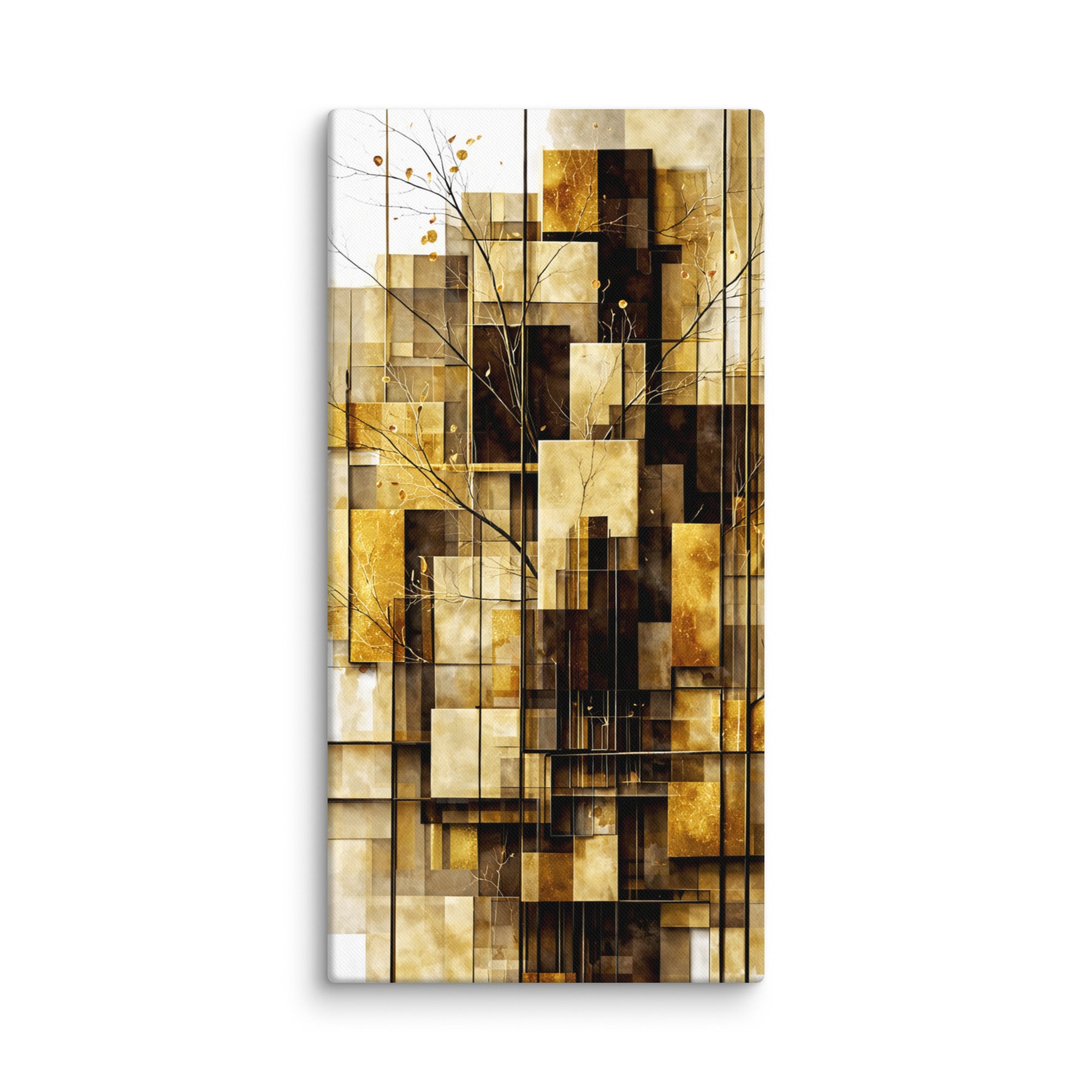 Xaltin canvas print, wall display view in 12 x 12 inch universal size