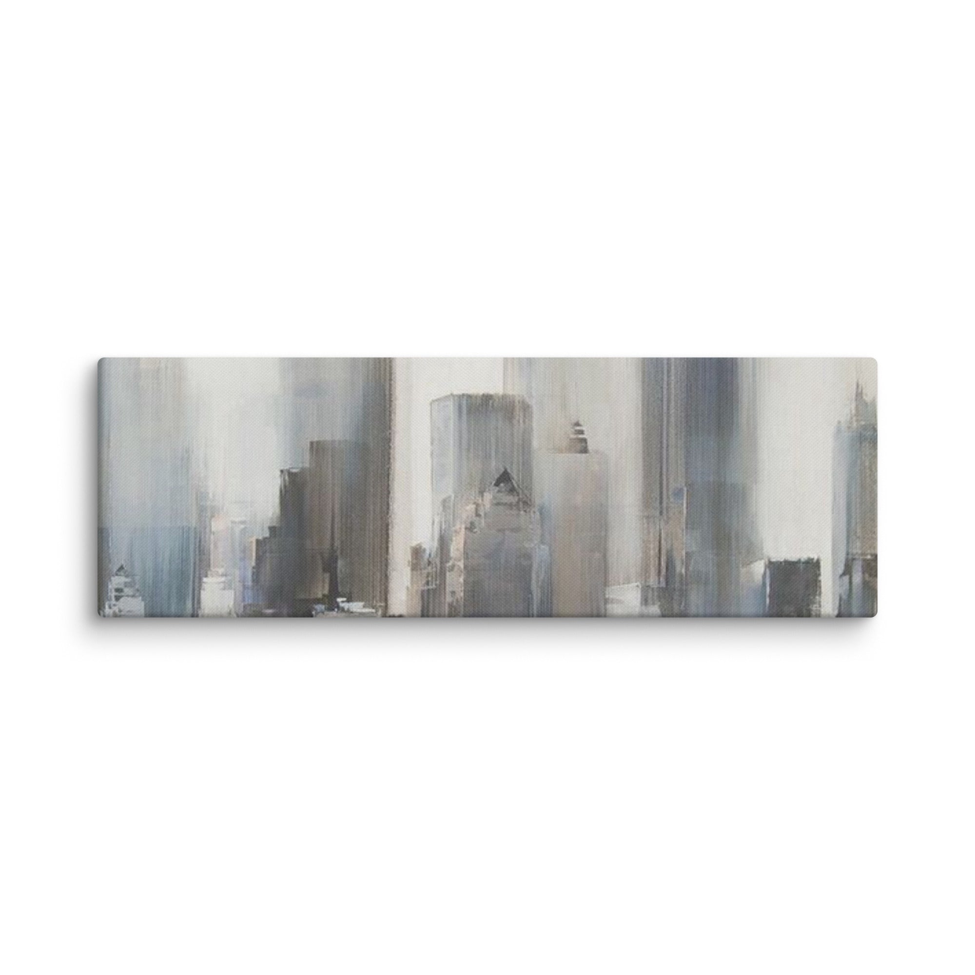 Vanguard canvas skyline product view in 16 x 48 inch statement piece
