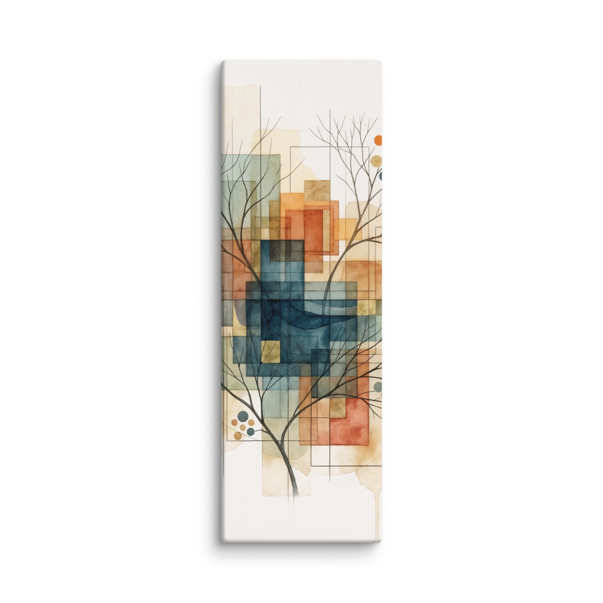 Always canvas urban wall display image in 16 x 48 inch statement piece