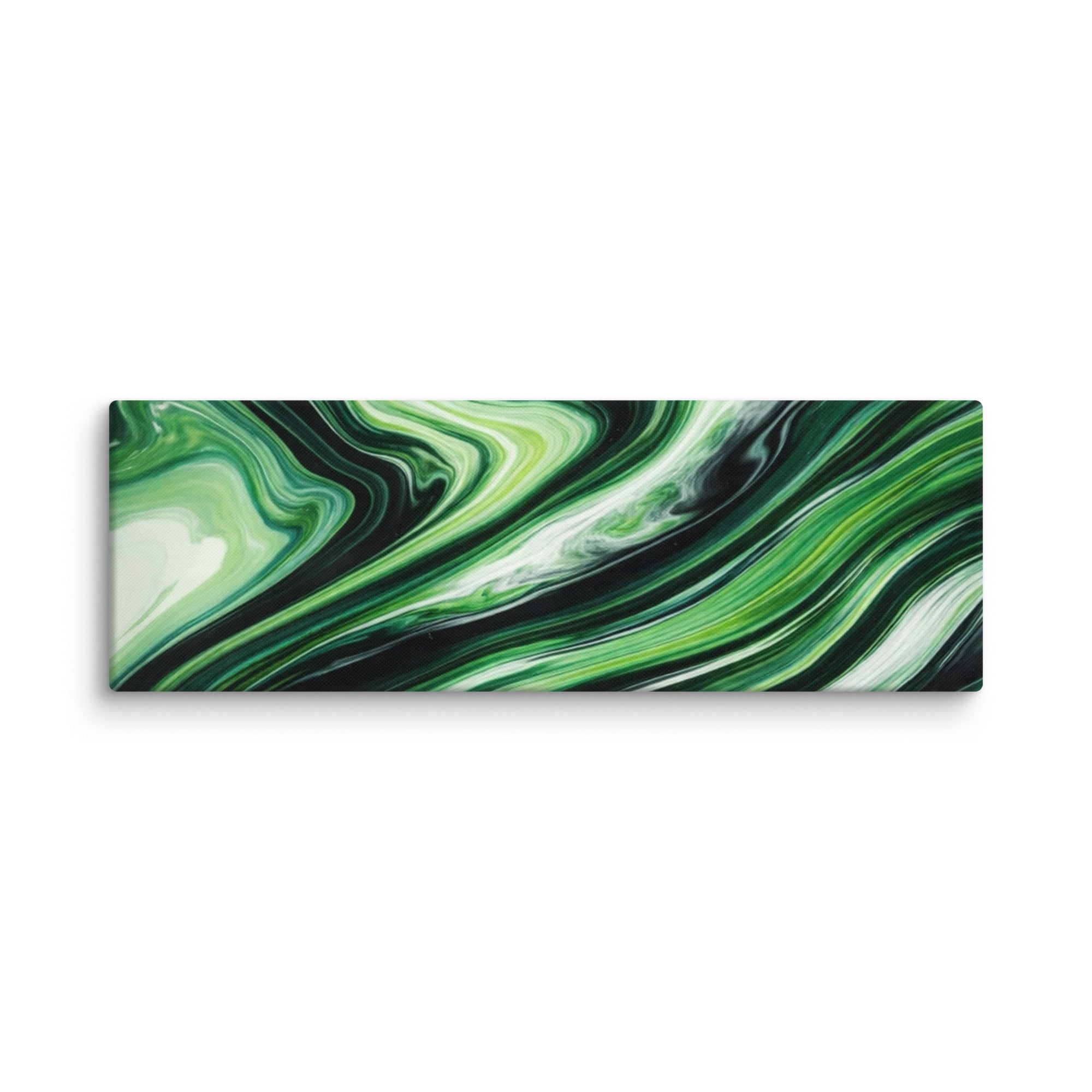 Verdant canvas print, wall display view in 16 x 16 inch universal size