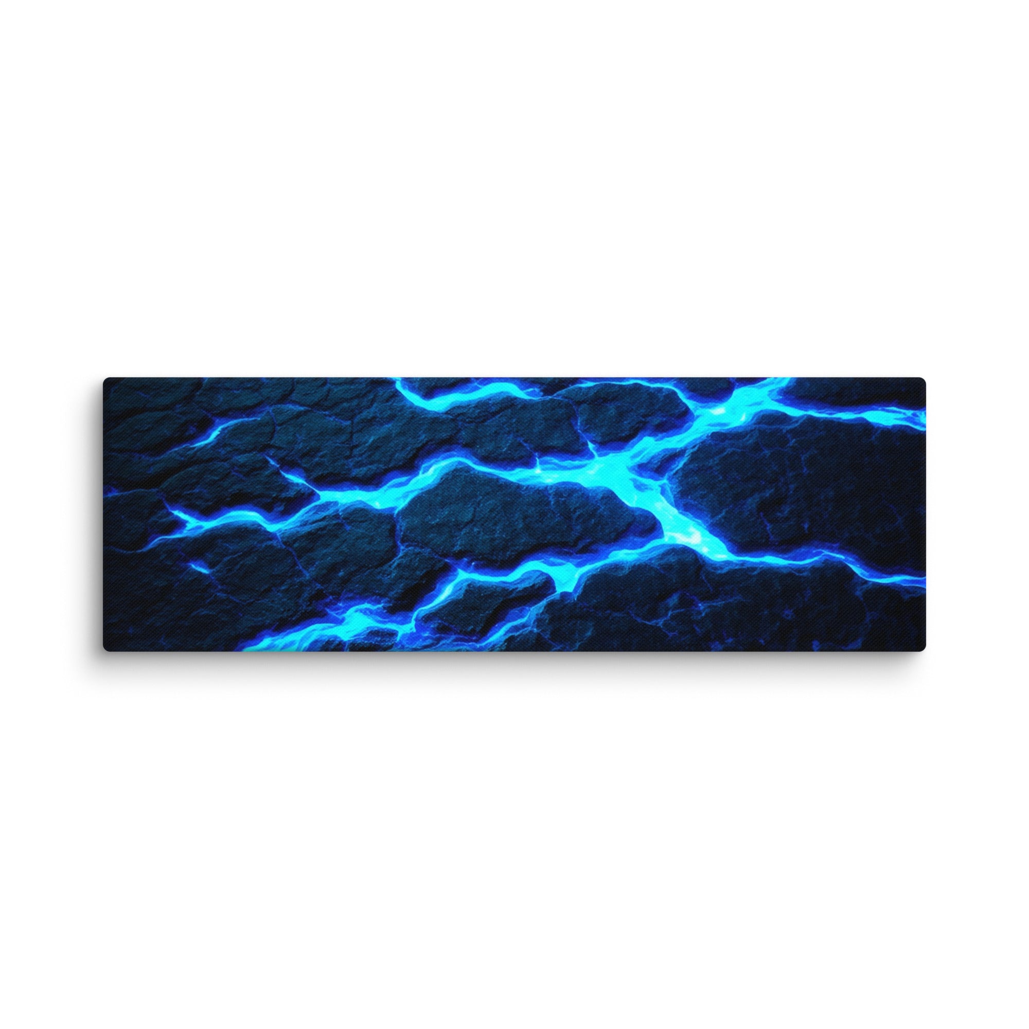 Dacite wall art product image as a canvas print in 12 x 24 inch universal size