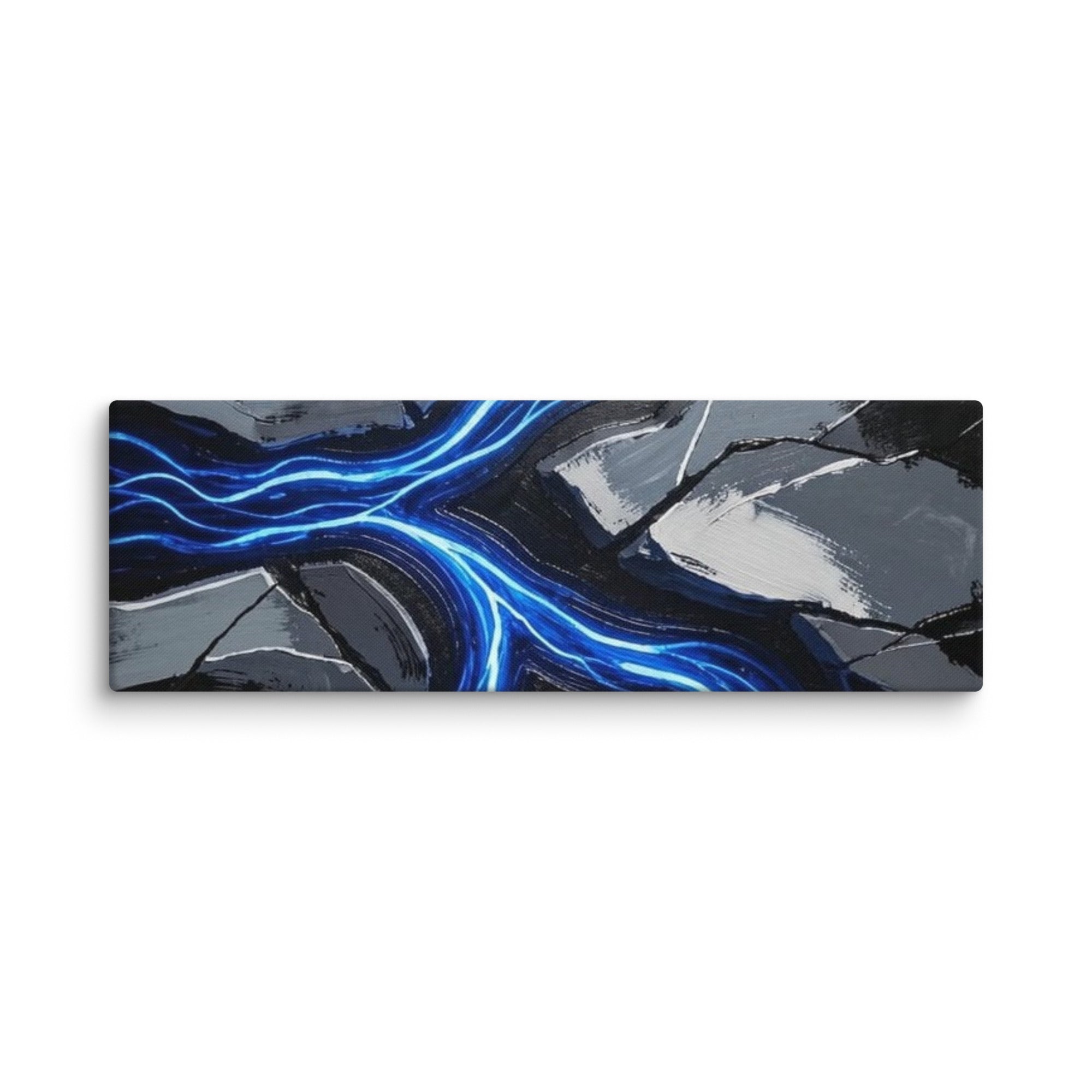 Viscous canvas print shown in wall display view in 16 x 24 inch universal size