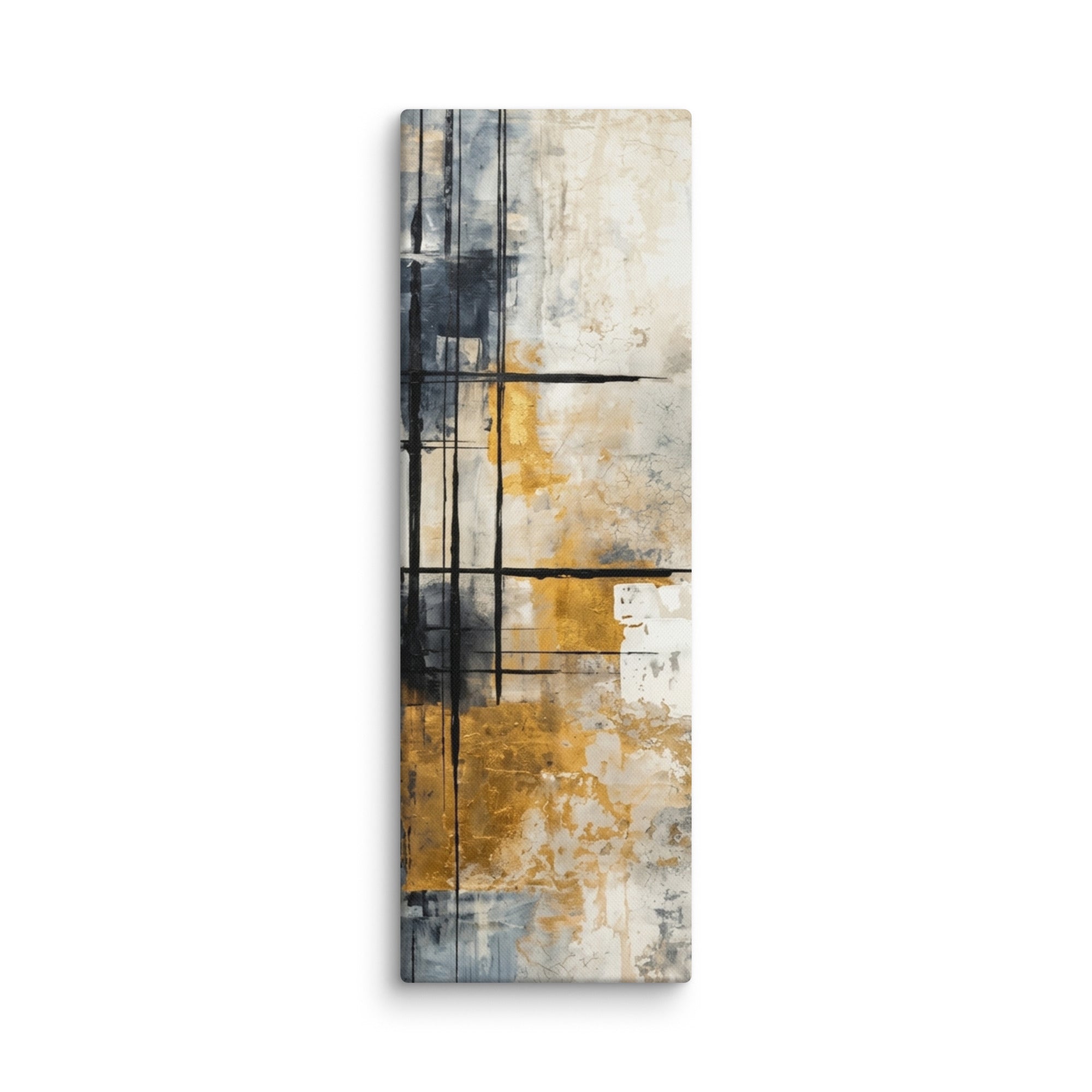 Elitist canvas print product mockup in 16 x 48 inch statement piece