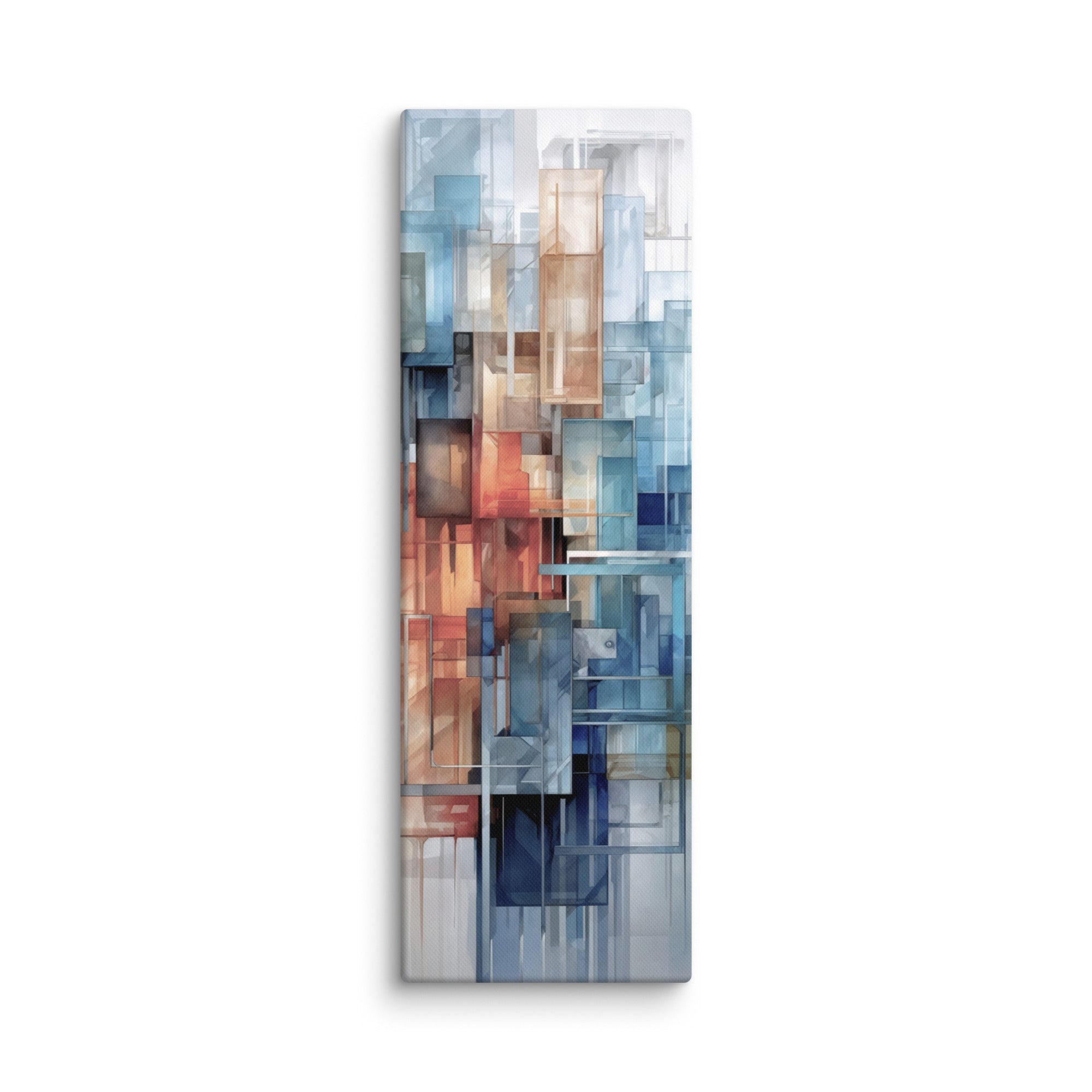 Future canvas print product mockup in 16 x 48 inch statement piece