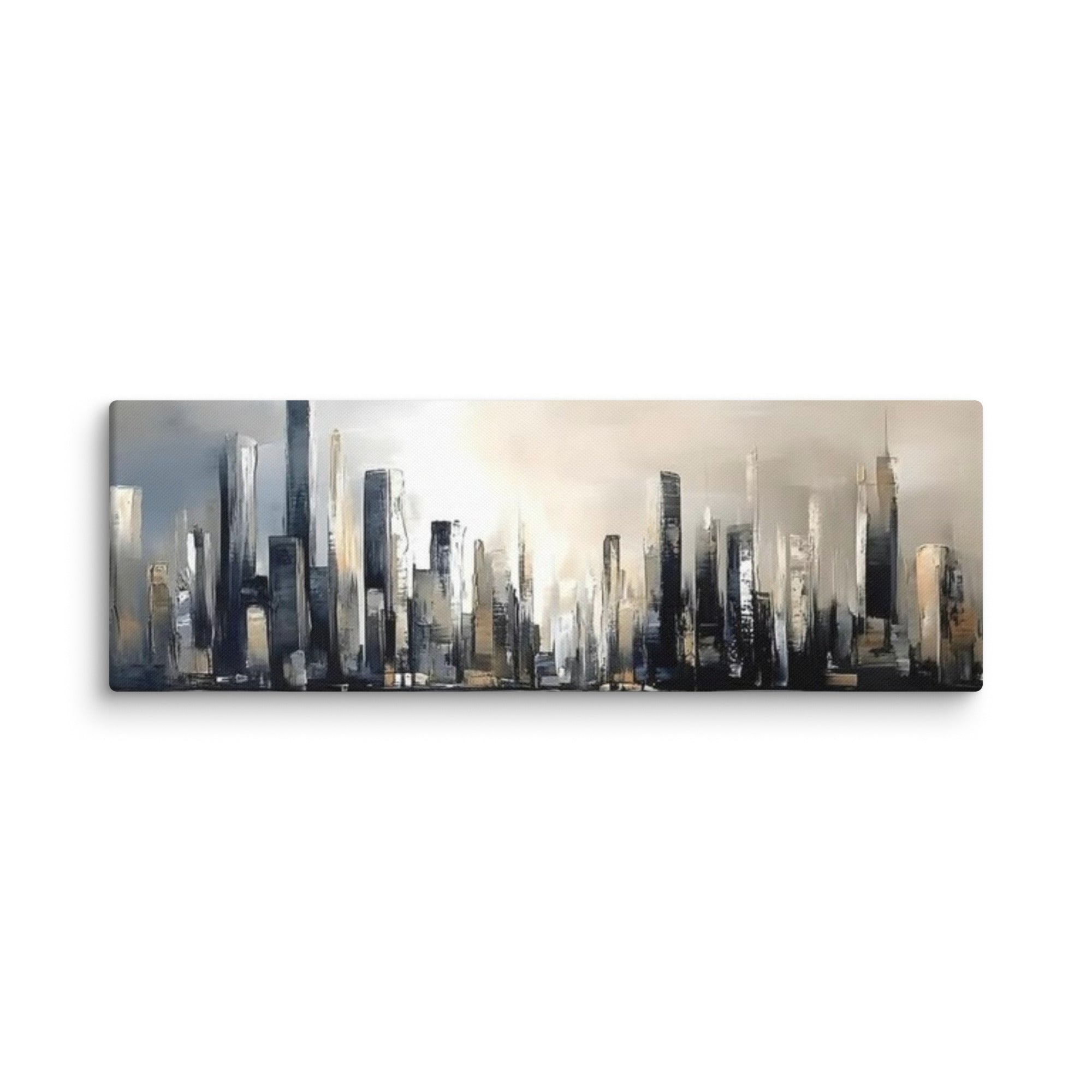 Sharp canvas print front-facing product image in 20 x 60 inch statement piece