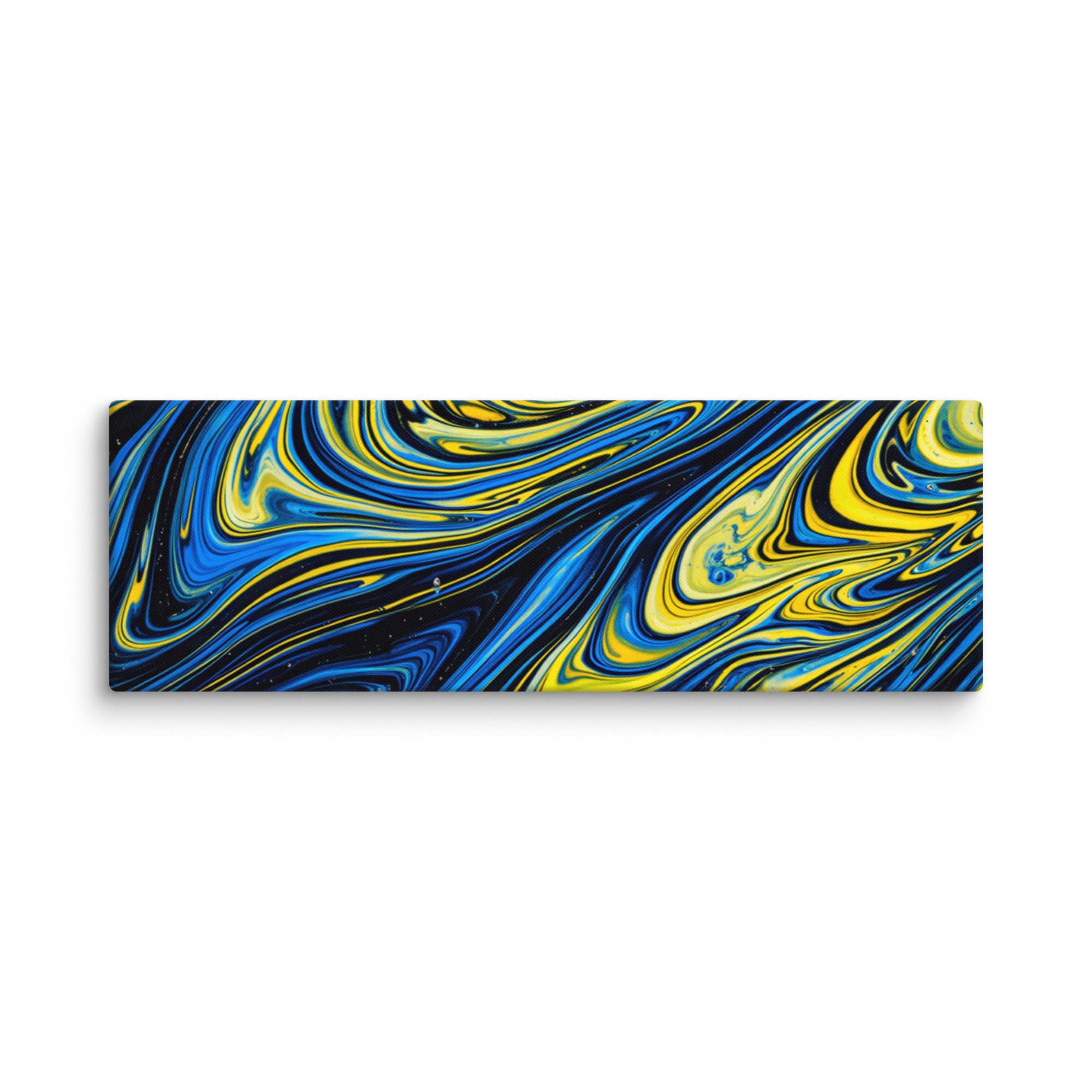 Coralscape wall art product image as a canvas uw in 16 x 48 inch statement piece