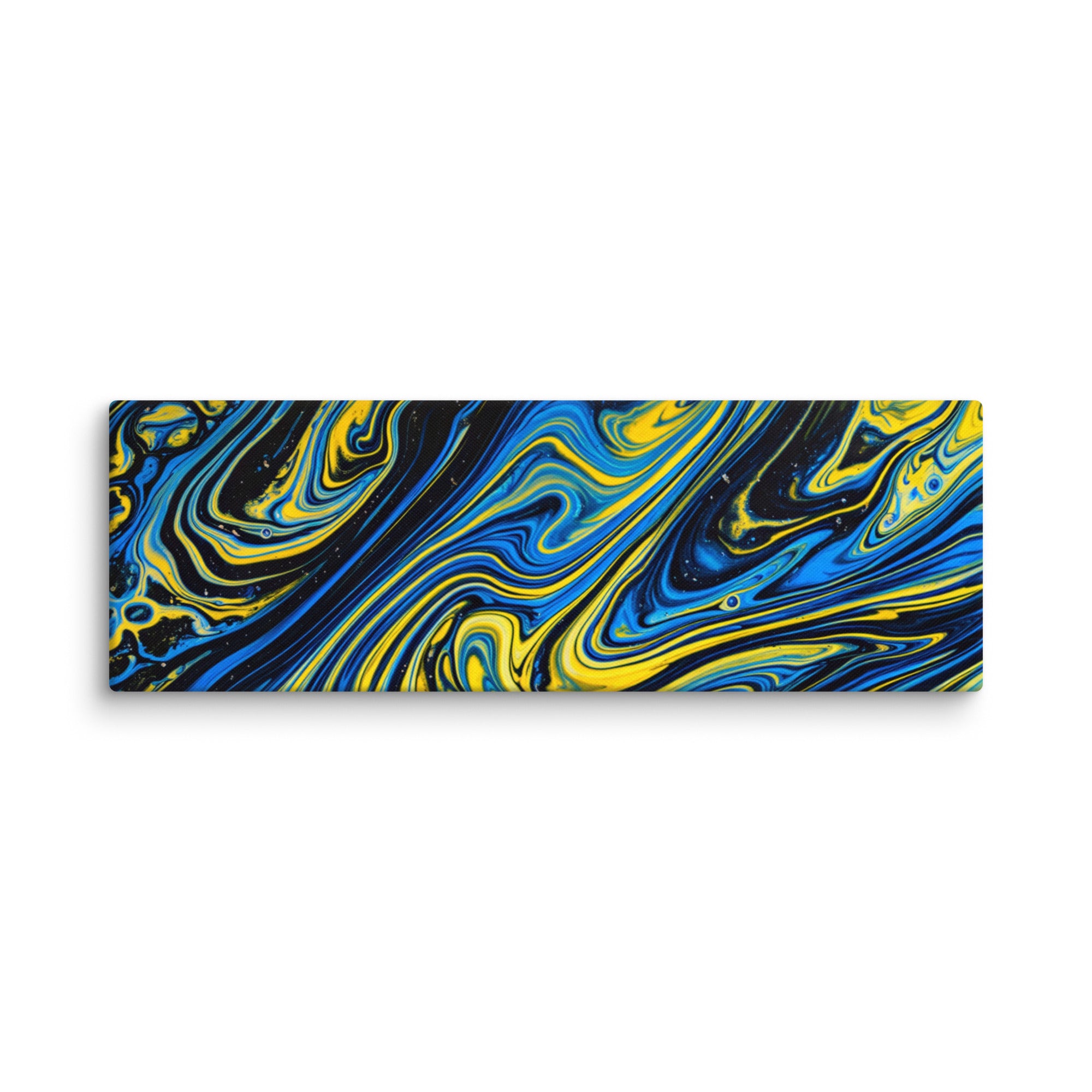 Coralwave wall art product image as a canvas uw in 16 x 48 inch statement piece