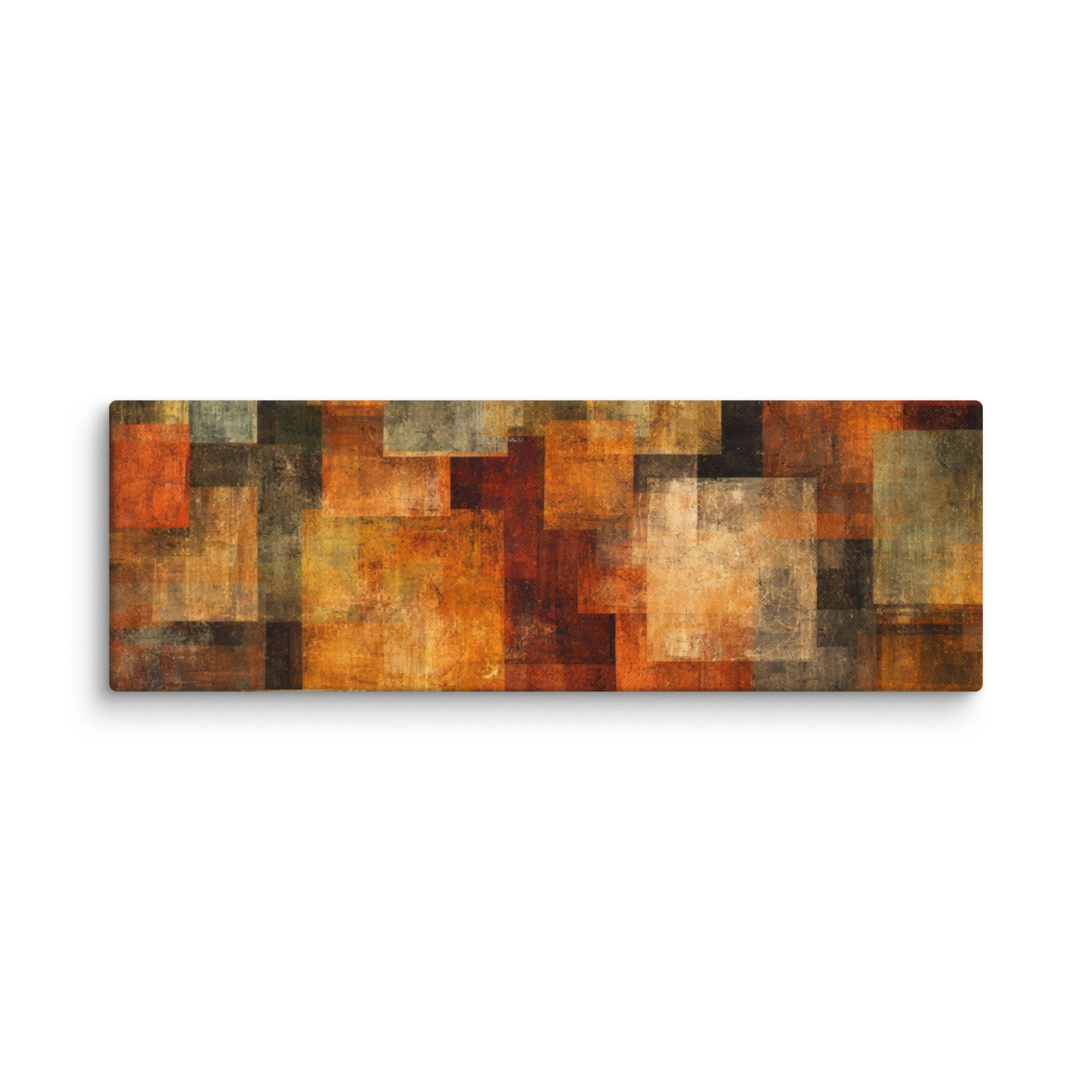 Harvest canvas print shown in wall display view in 12 x 18 inch universal size