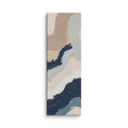 Marl shard canvas artwork with pale stone and soft clay tones with subtle visual texture, shown on white.