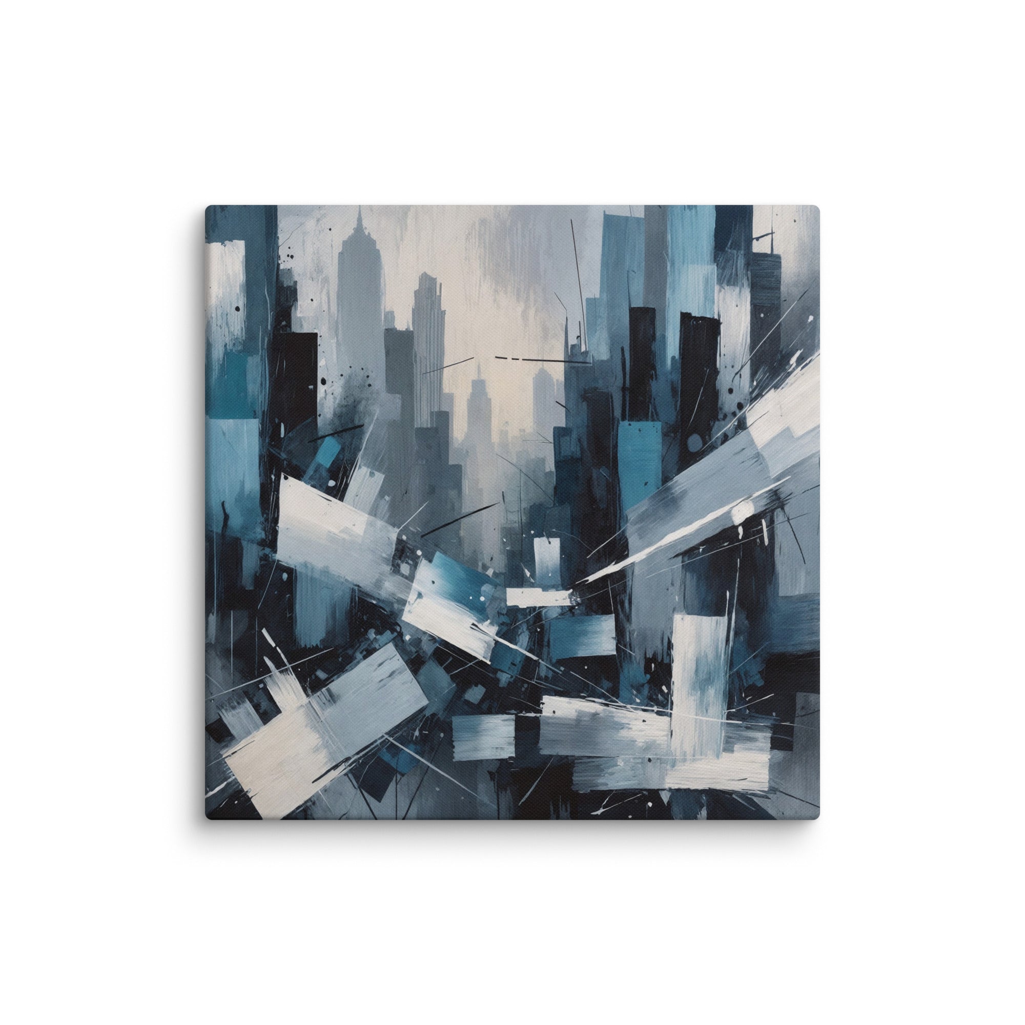 Zephyr wall art product image as a canvas skyline in 18 x 24 inch large size