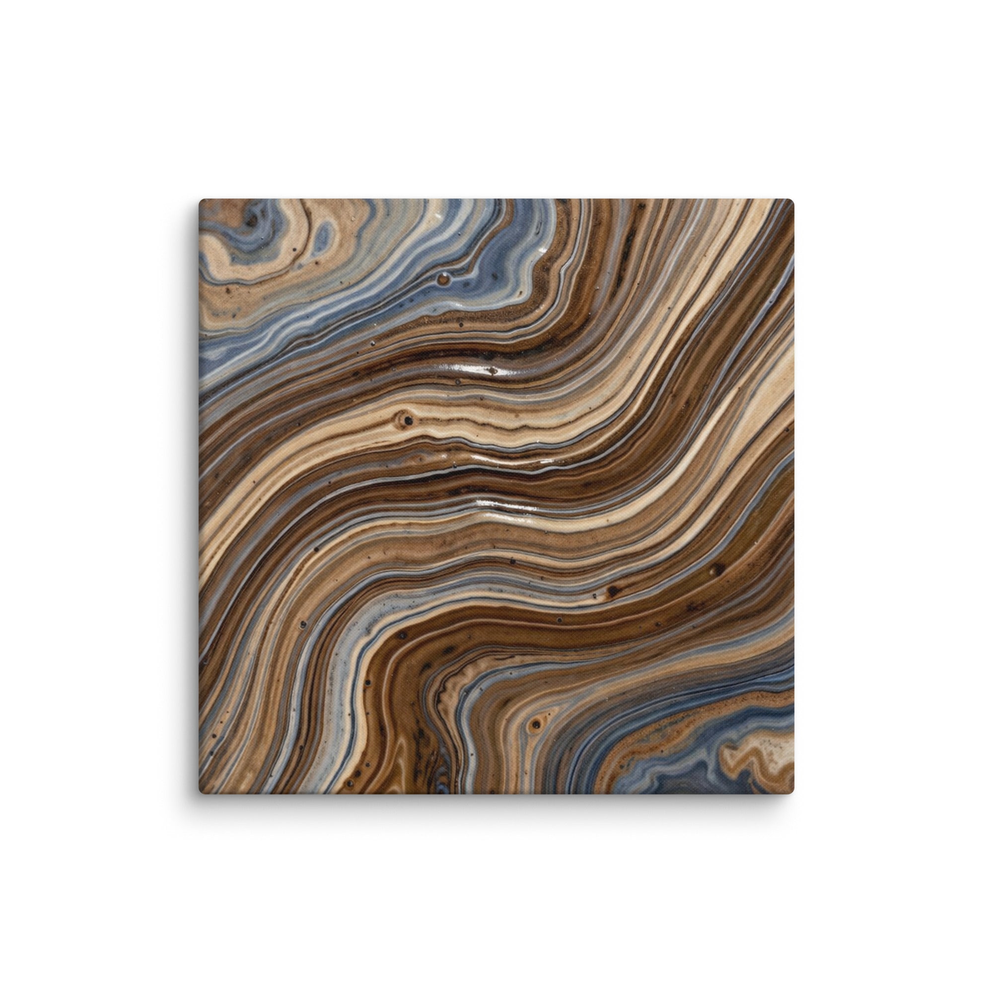 Dunes canvas print shown in wall display view in 16 x 24 inch universal size