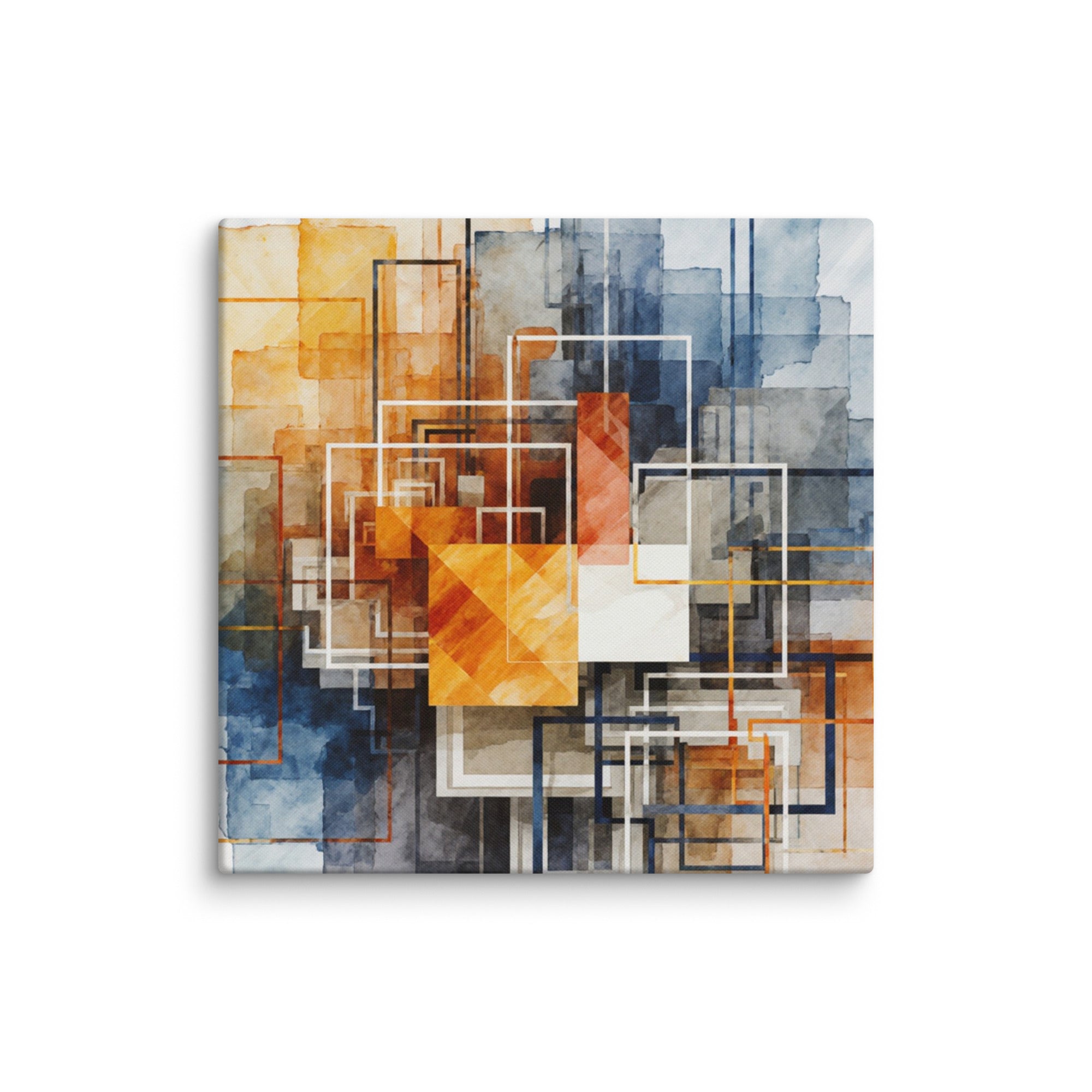 Reticle wall art product image as a canvas print in 12 x 24 inch universal size