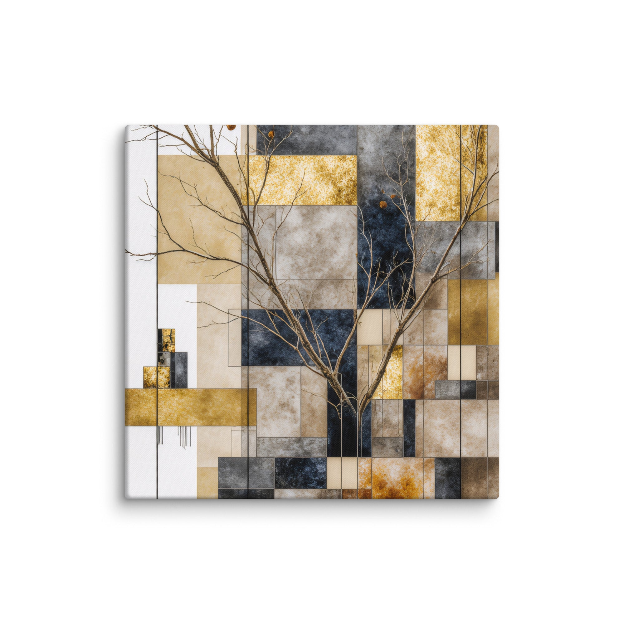 Solari wall art product image as a canvas print in 12 x 24 inch universal size