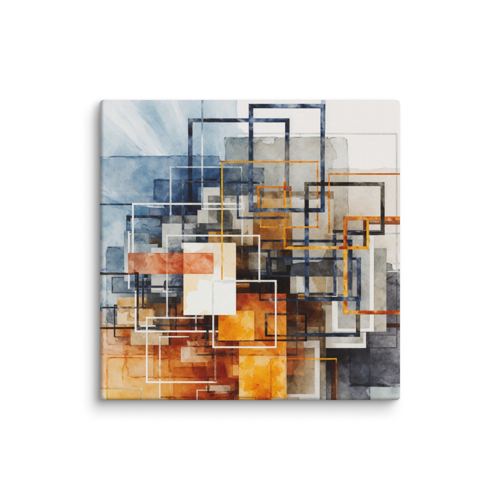 Stratum canvas print product image in 18 x 18 inch universal size