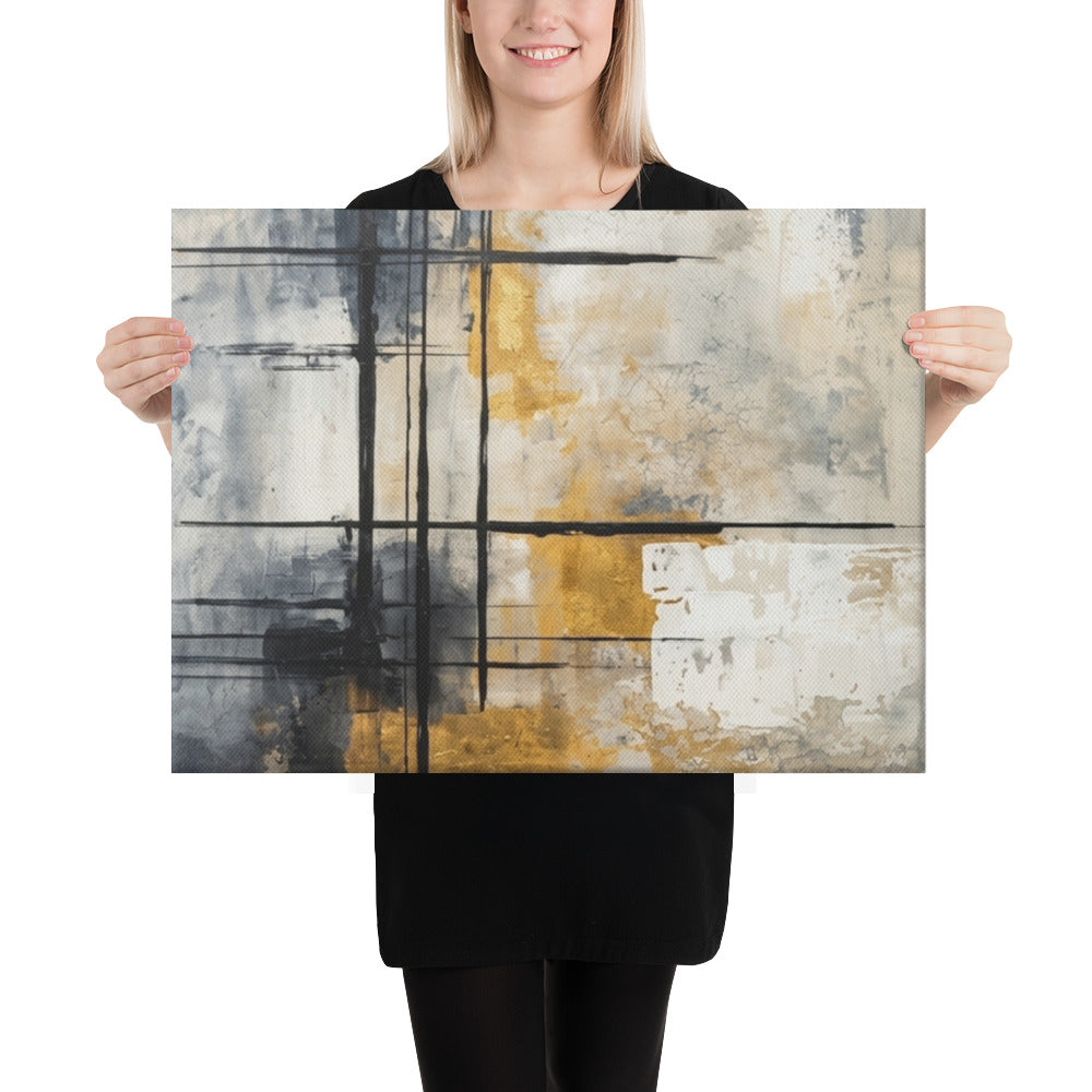 Elite canvas print, product view in 16 x 16 inch universal size