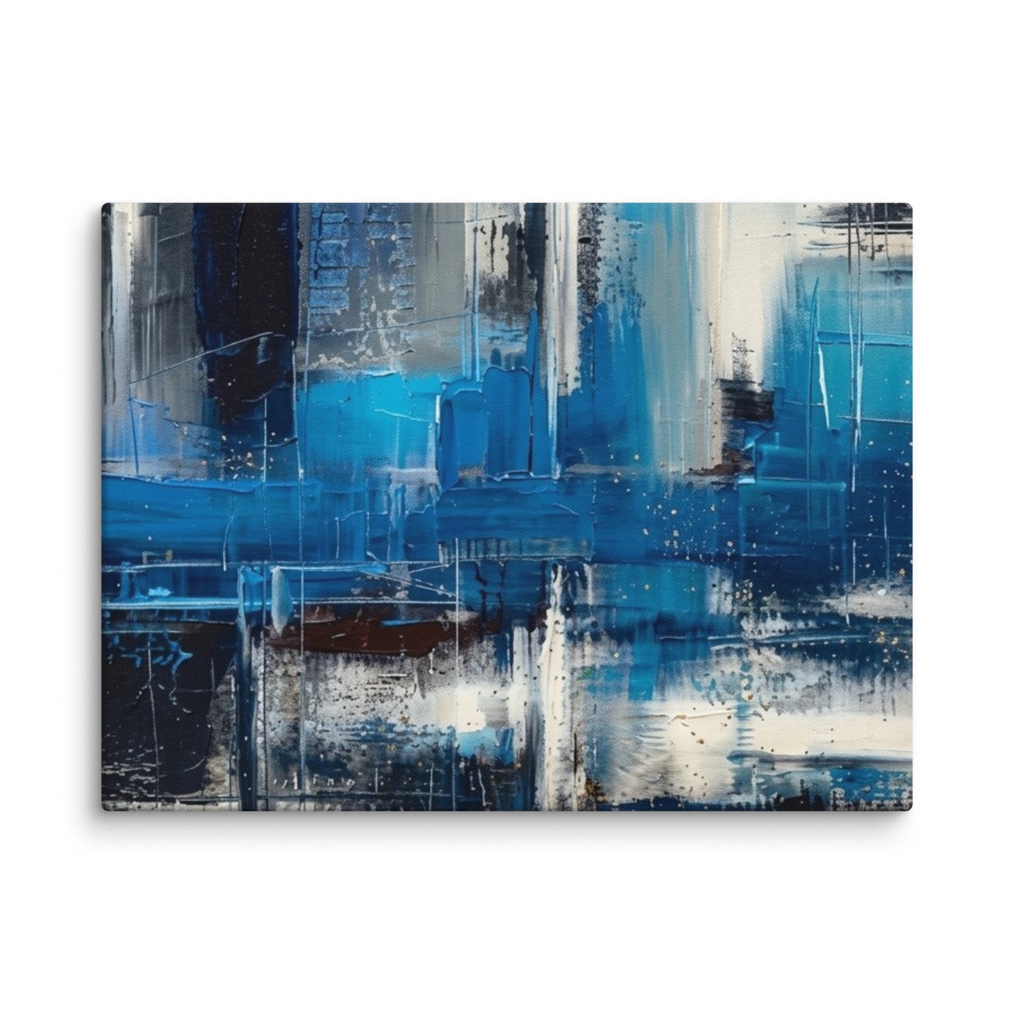 Isle canvas print with product details shown in 40 x 55 inch statement piece
