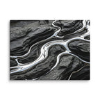 Basalt canvas print image for product listing in 36 x 36 inch statement piece