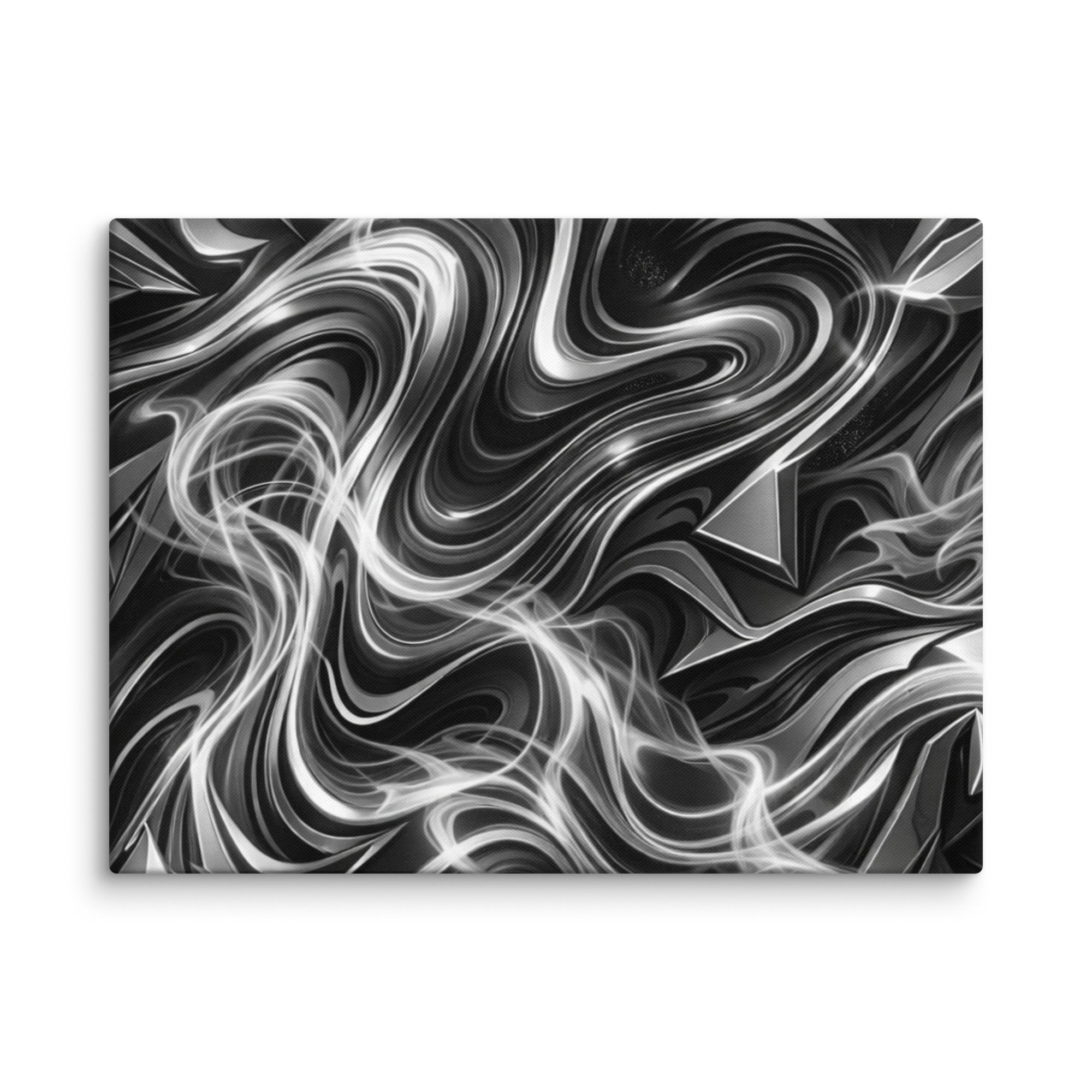 Edge canvas print product mockup in 40 x 55 inch statement piece