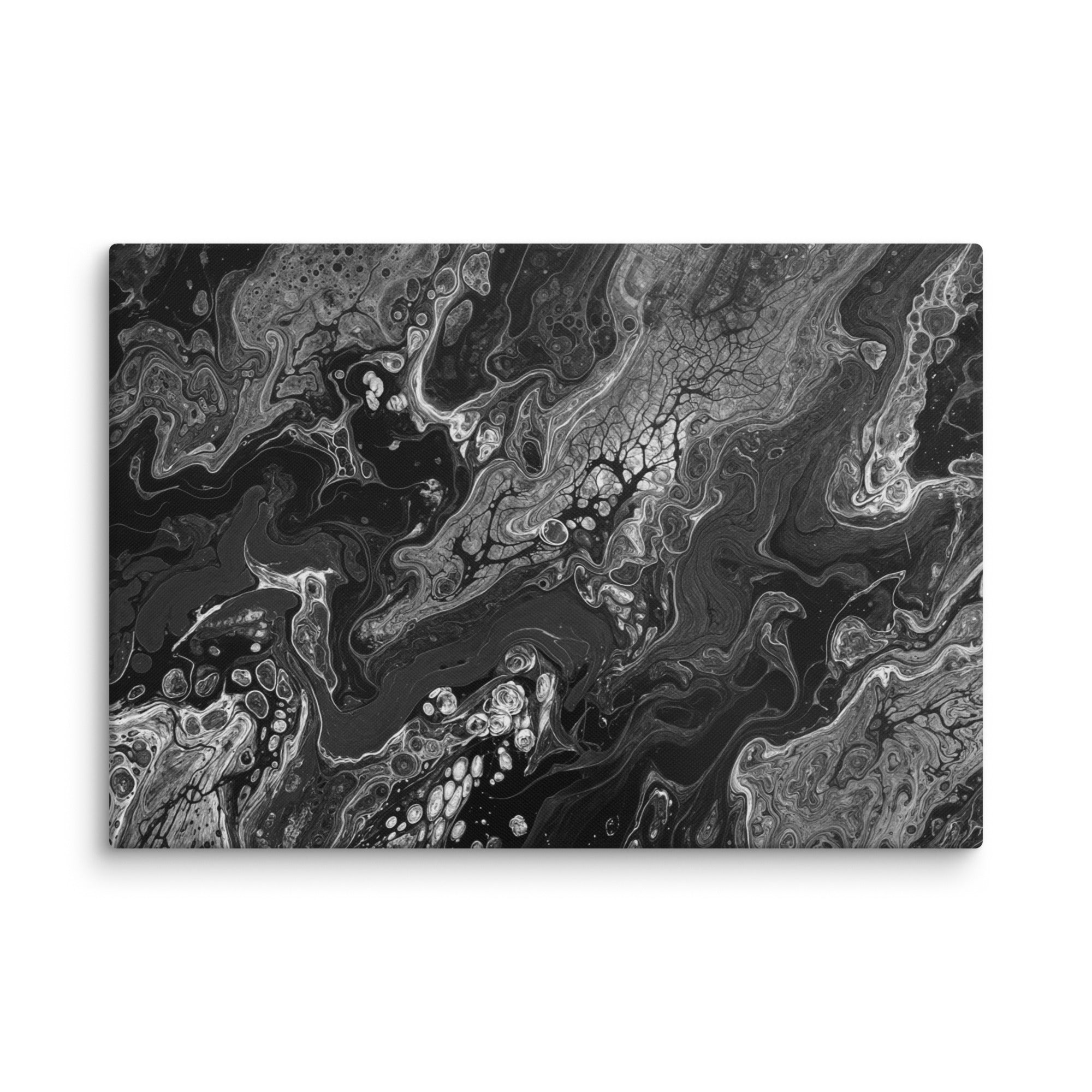 Dark Matter wall art product image as a canvas print in 12 x 24 inch universal size