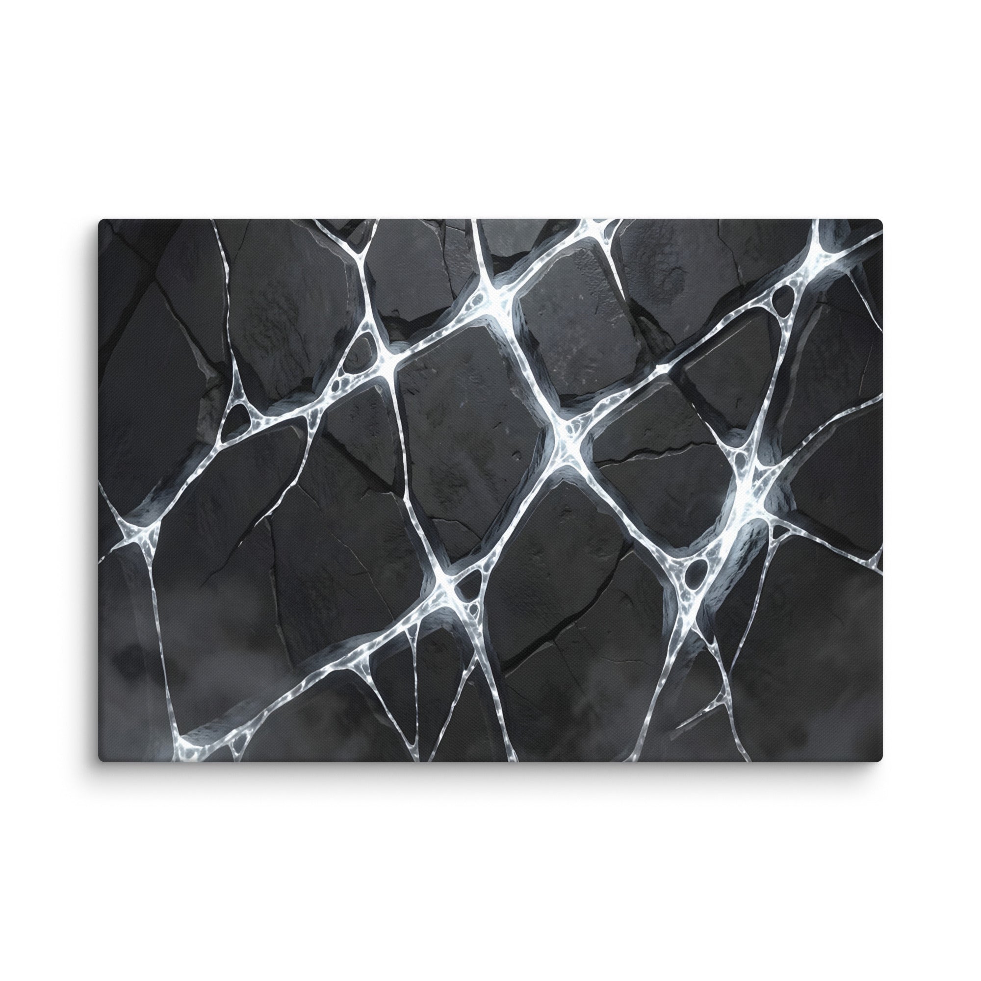 Pumice wall art product image as a canvas print in 16 x 32 inch large size