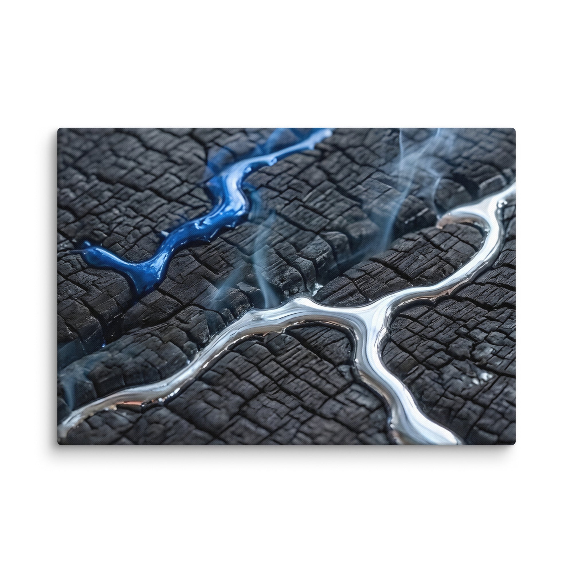 Rhyolite wall art product image as a canvas print in 16 x 32 inch large size