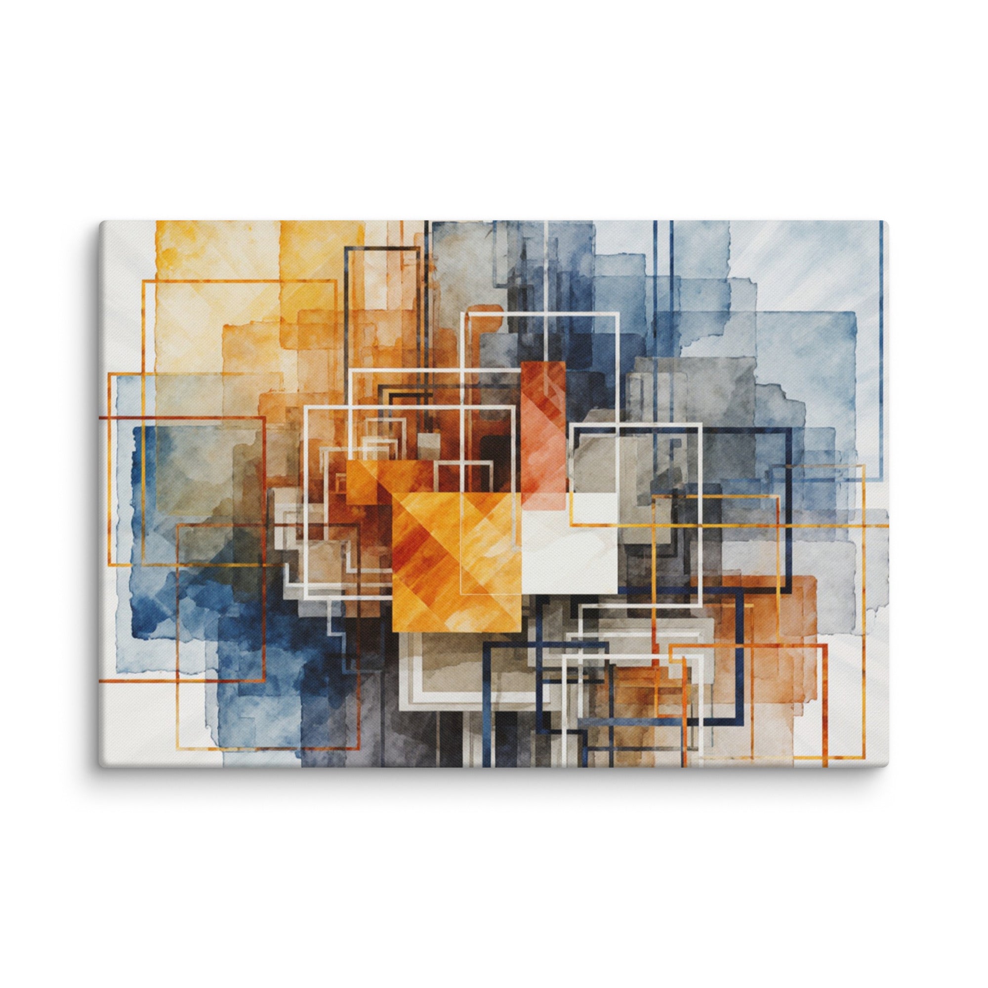 Reticle canvas print front-facing product image in 12 x 36 inch large size