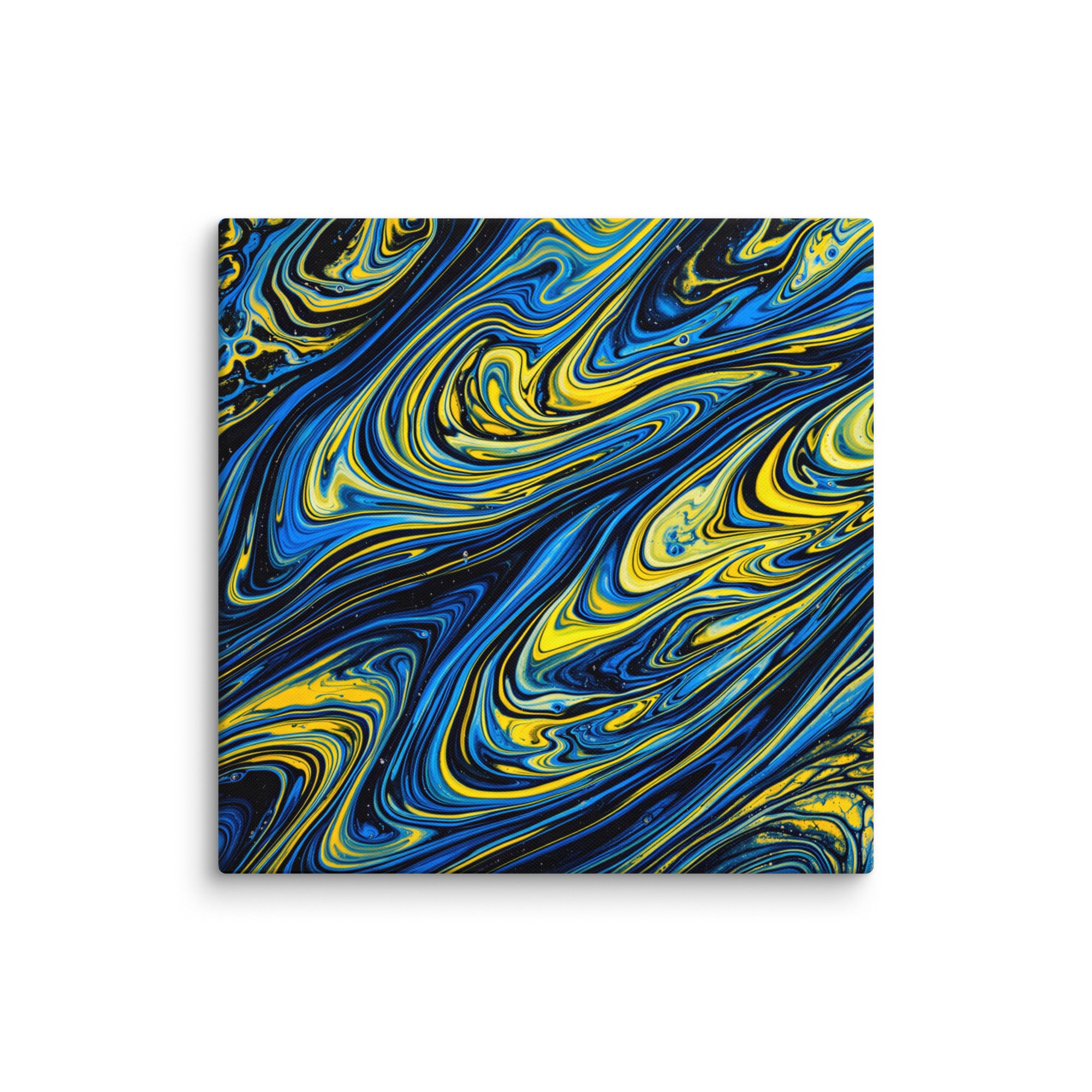 Coral wall art product image as a canvas print in 16 x 48 inch statement piece