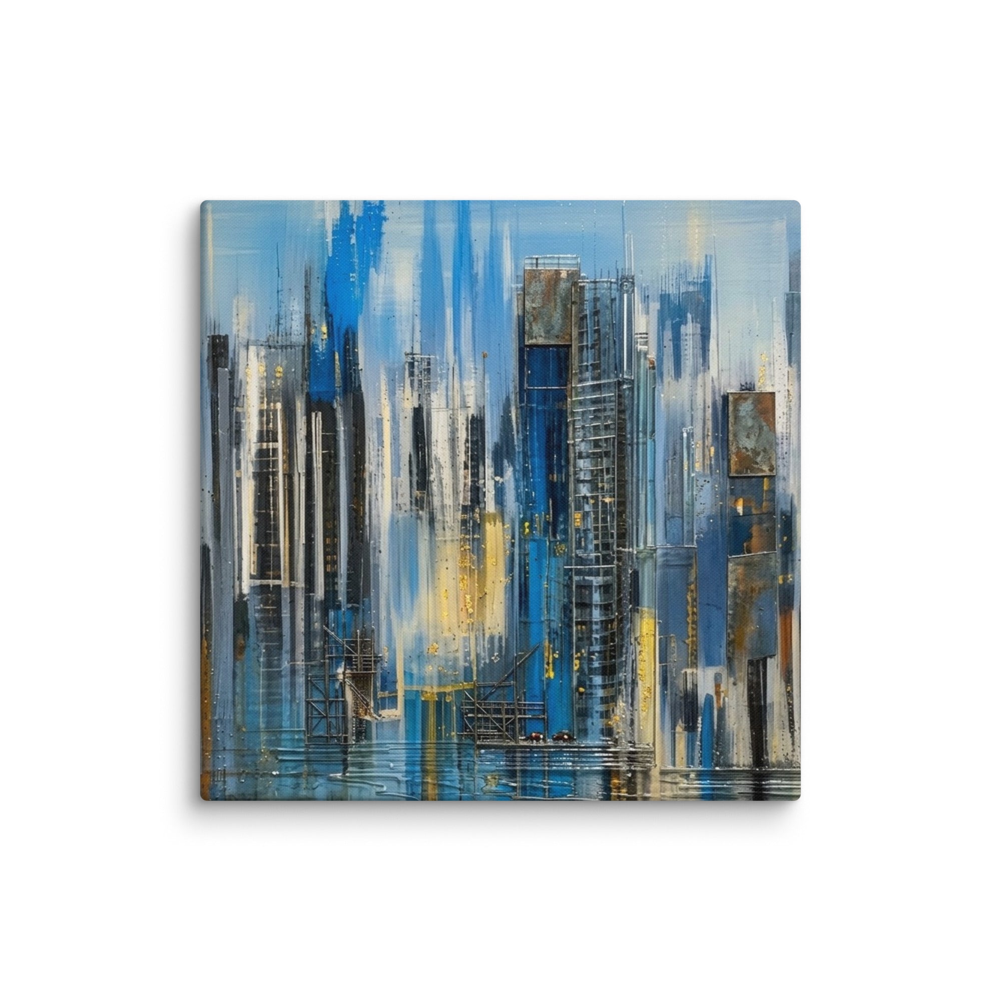 Facade canvas print product view in 16 x 24 inch universal size